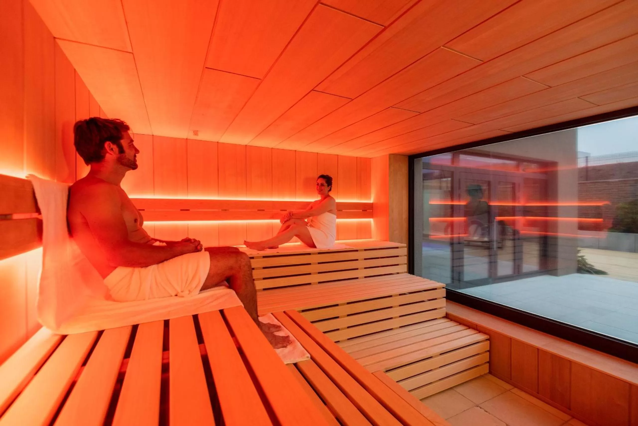 Sauna in PAPA RHEIN - Hotel & Spa