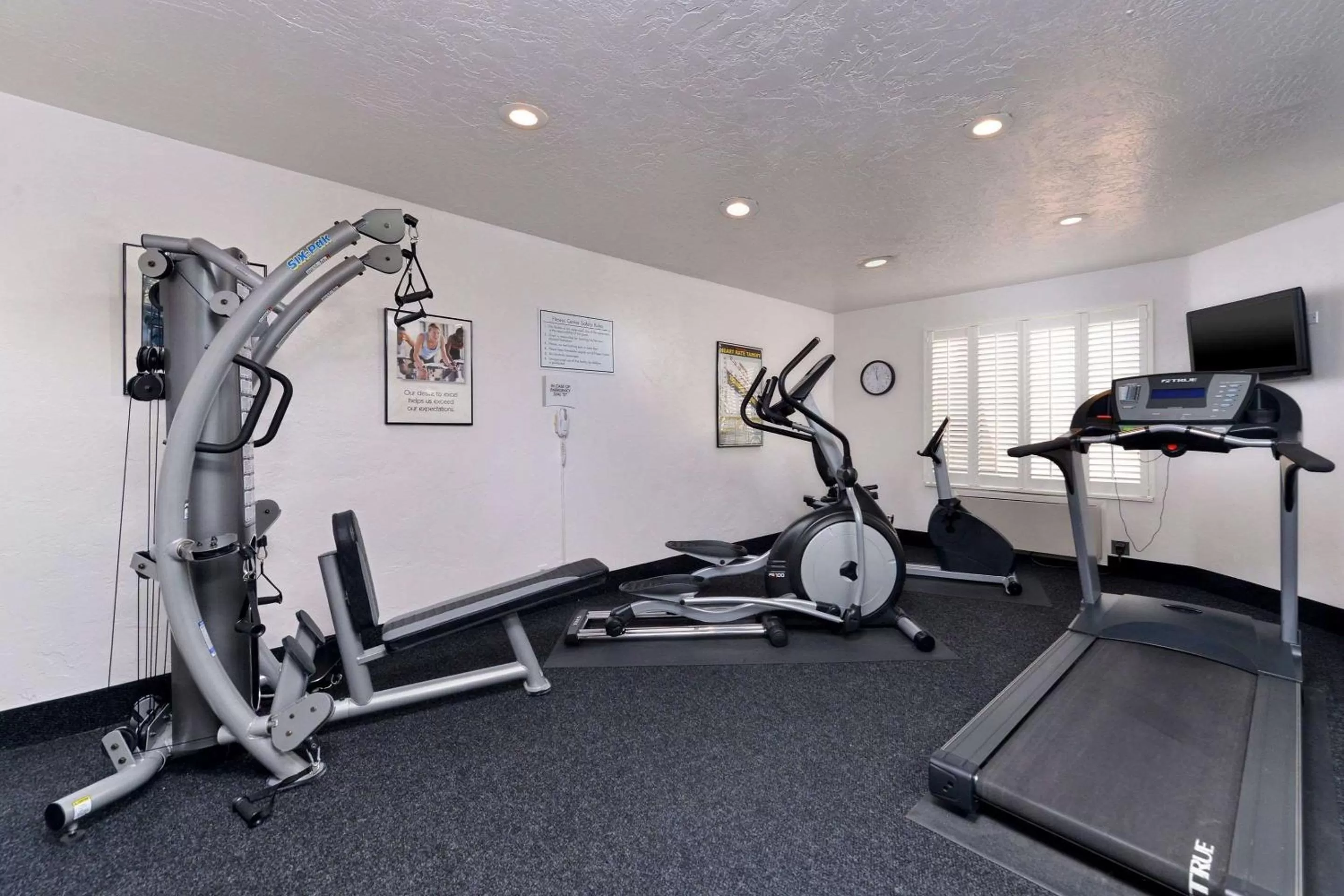 Fitness centre/facilities in Quality Inn Vernal near Dinosaur National Monument
