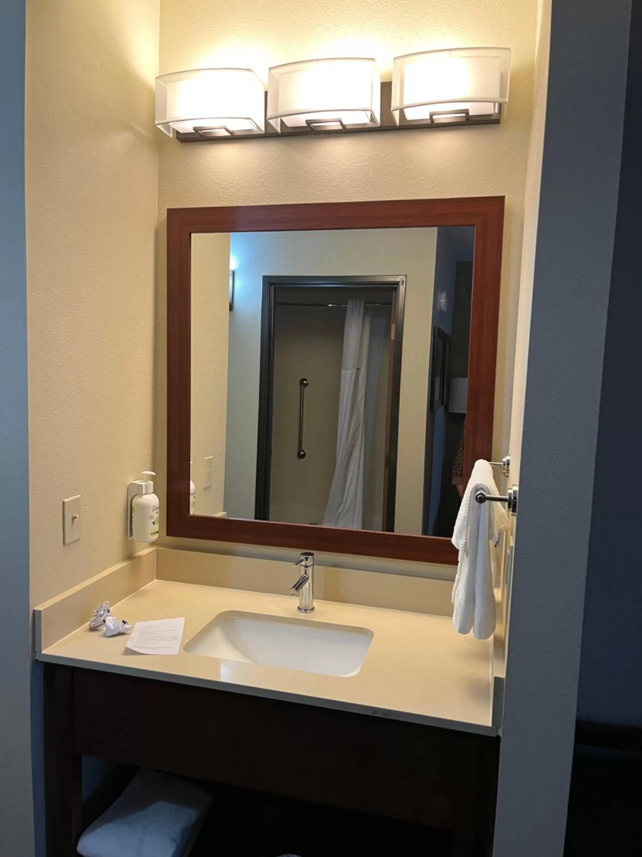 Bathroom in Wingate by Wyndham Pittsburgh West Mifflin