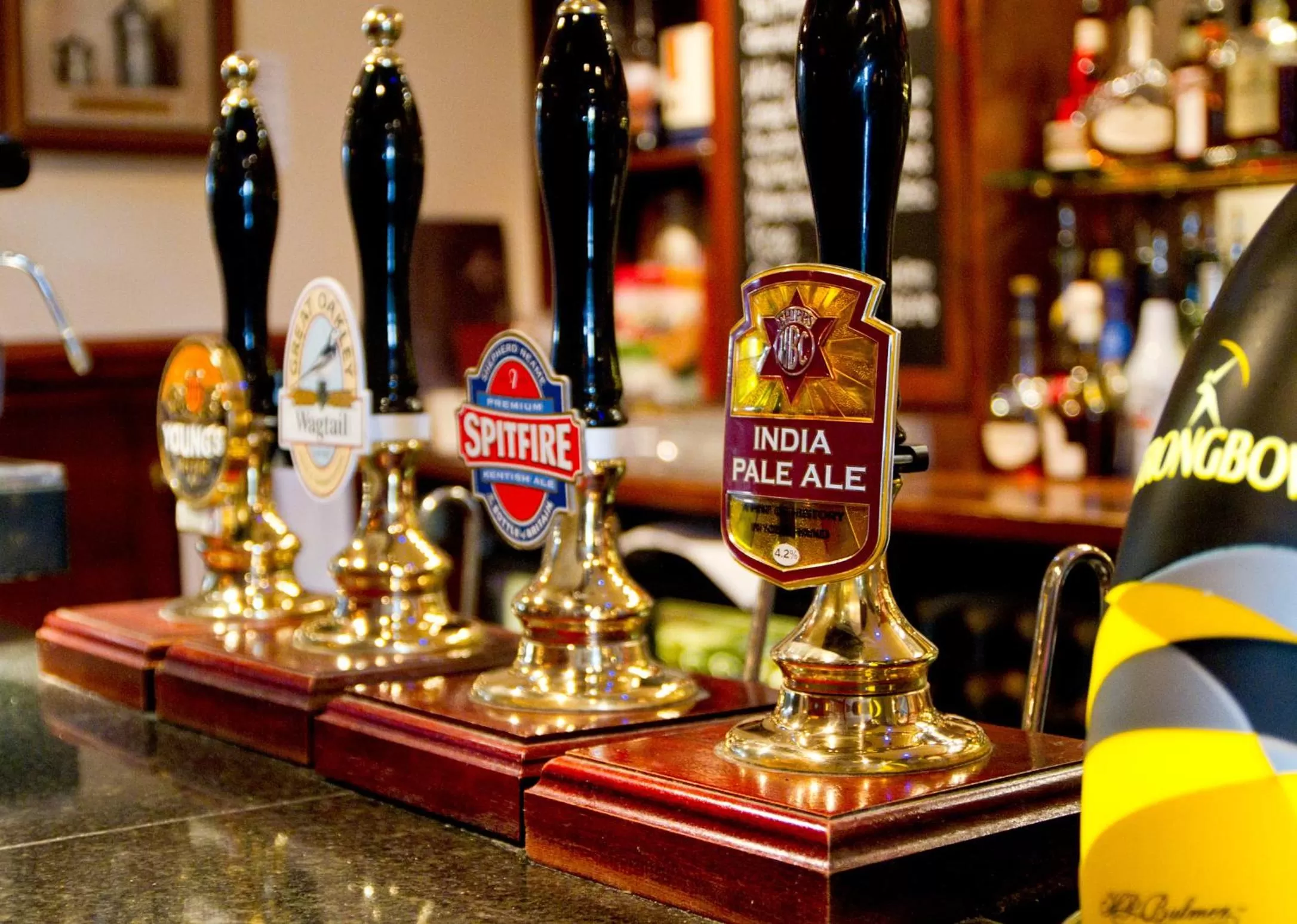 Alcoholic drinks in The Walnut Tree Inn