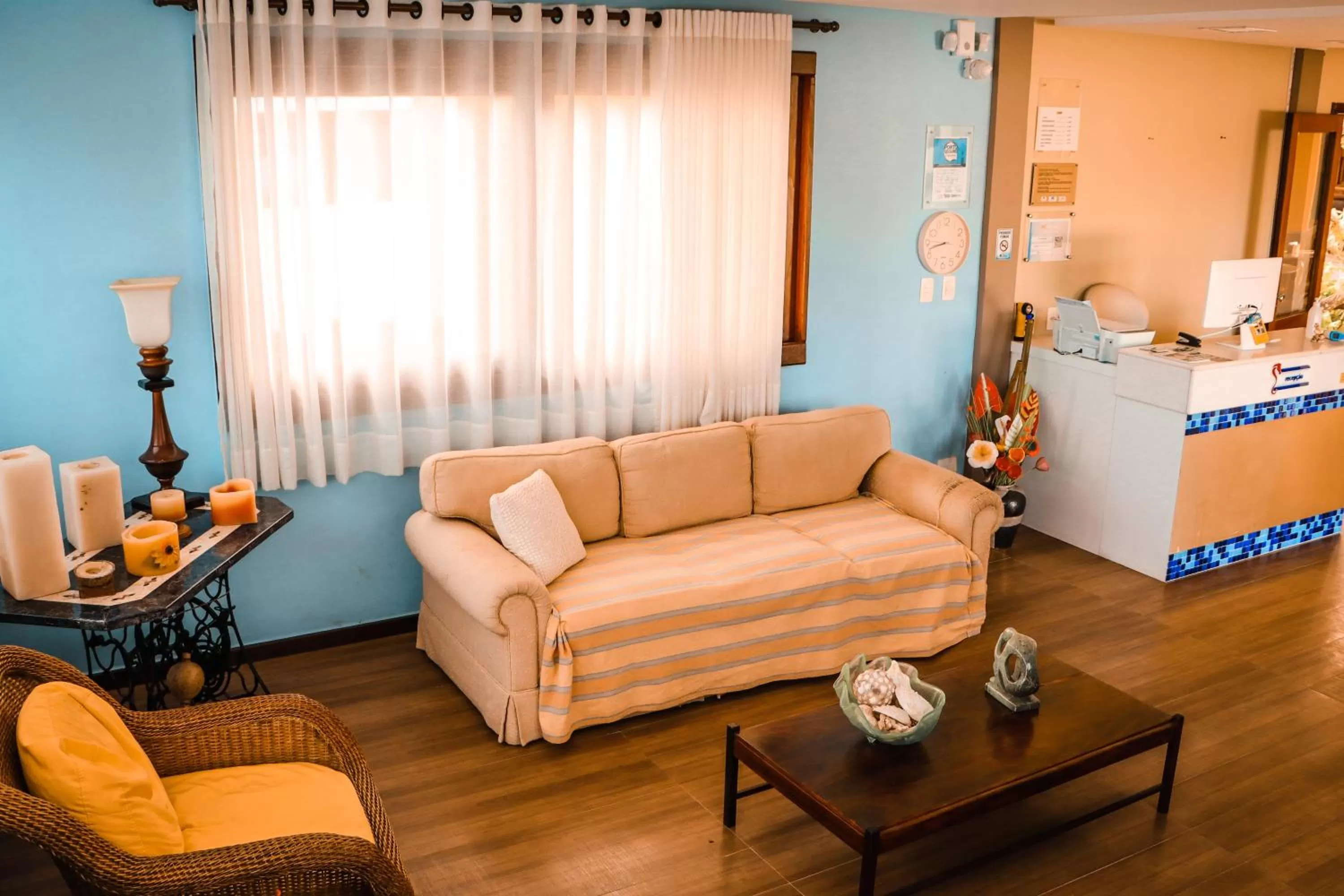 Living room in Pousada e Chale Porto Paraiso