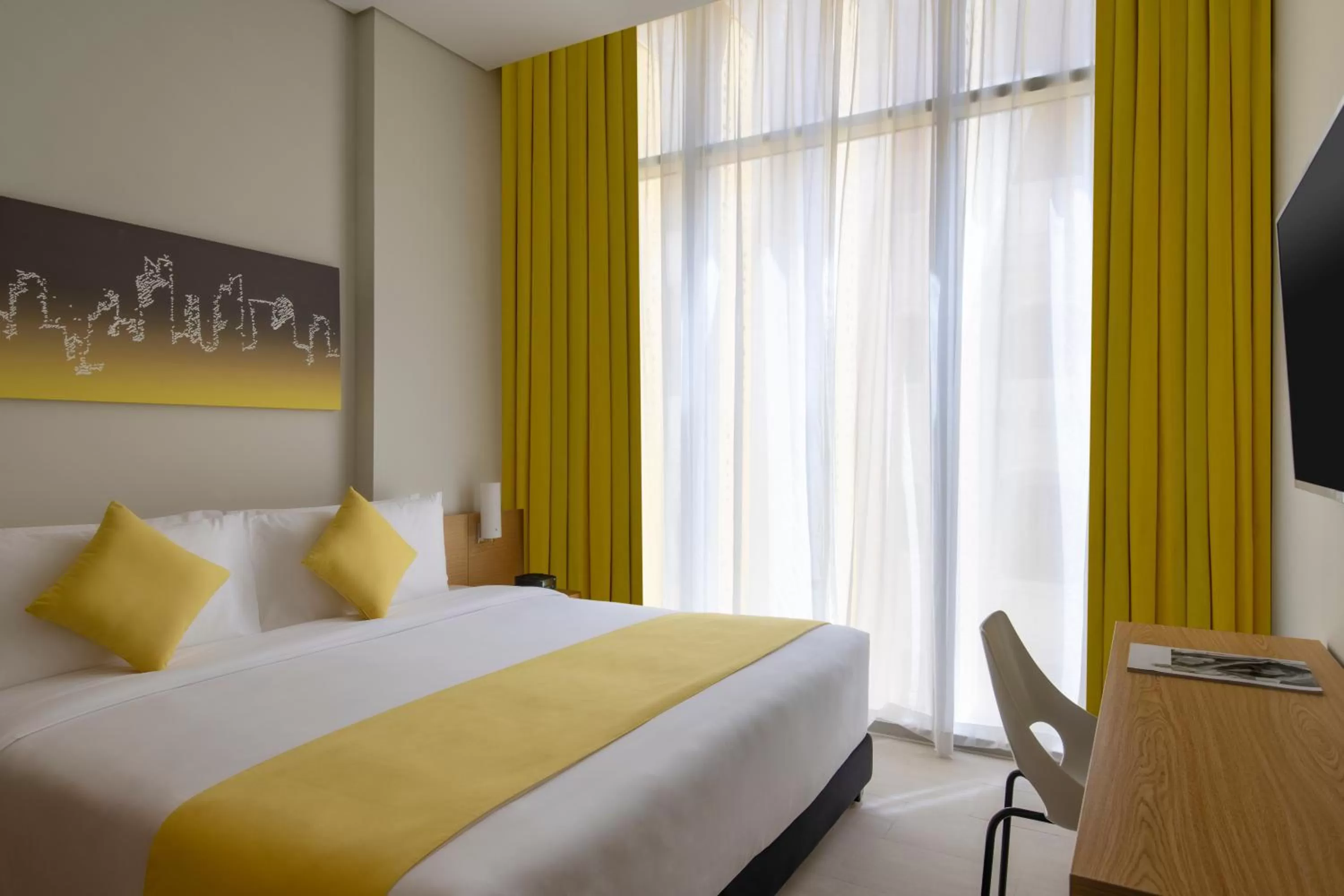 Lounge or bar, Bed in Adagio Doha