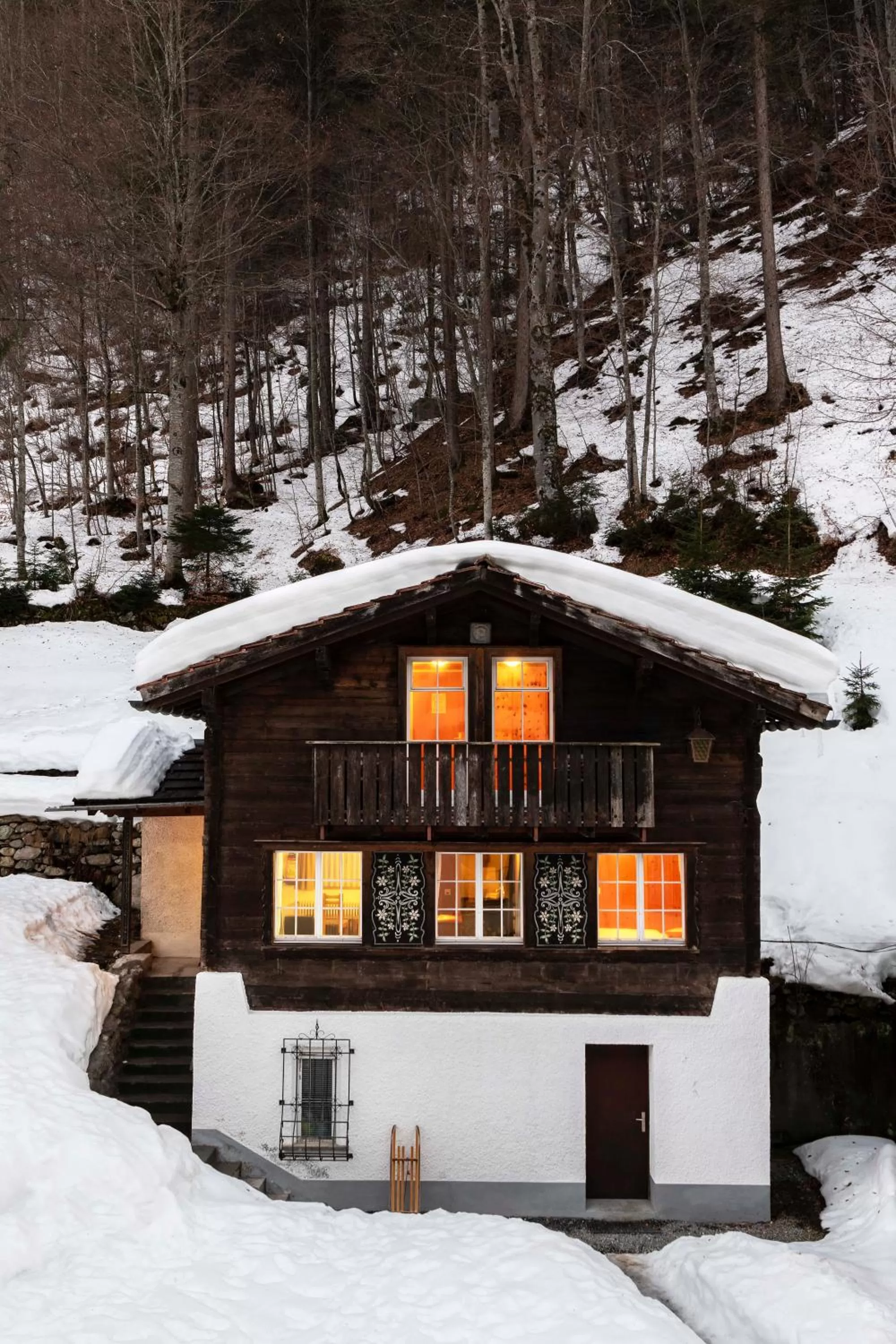 Winter in Hotel Bad Serneus