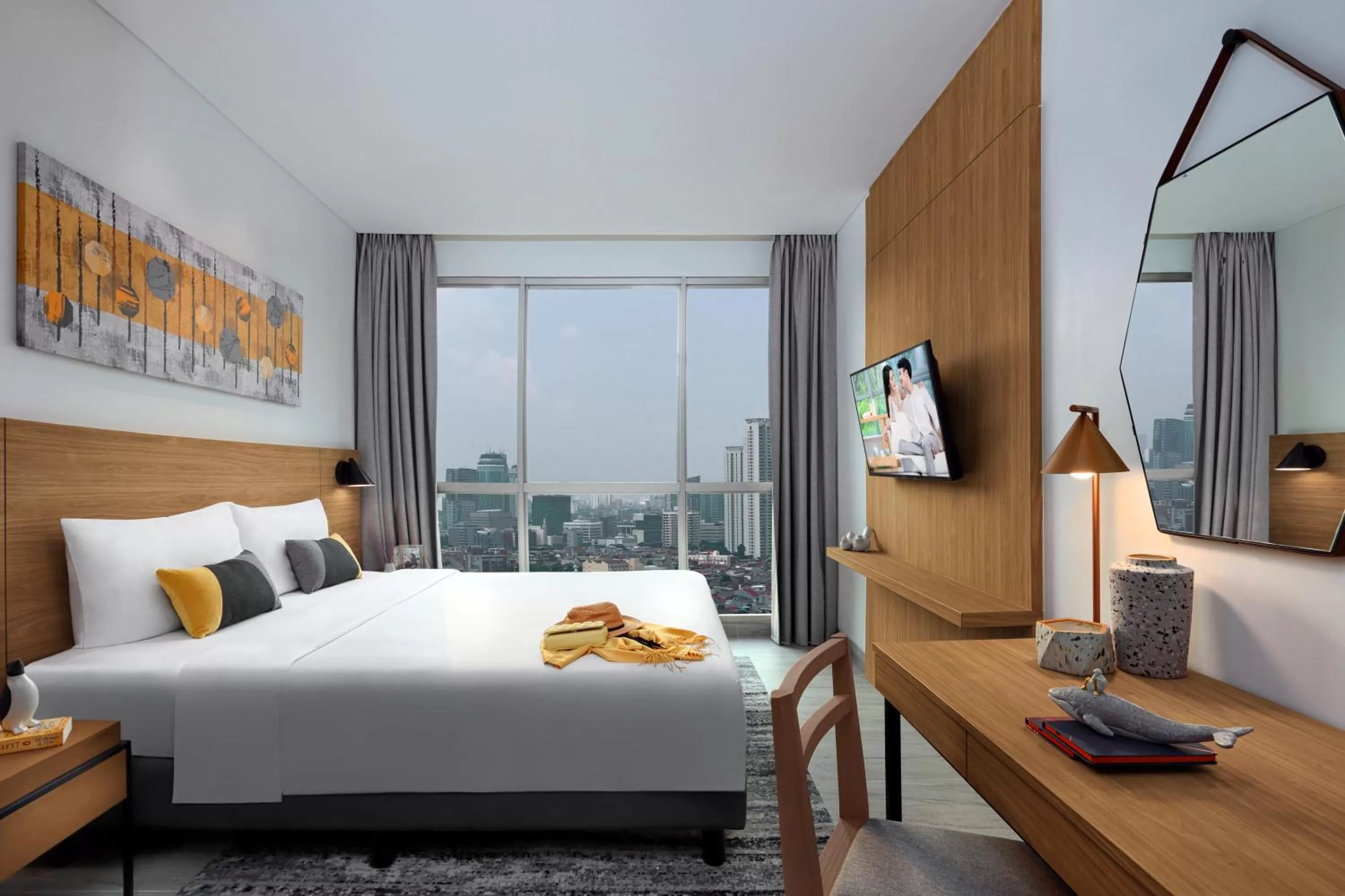 Bed in Citadines Sudirman Jakarta