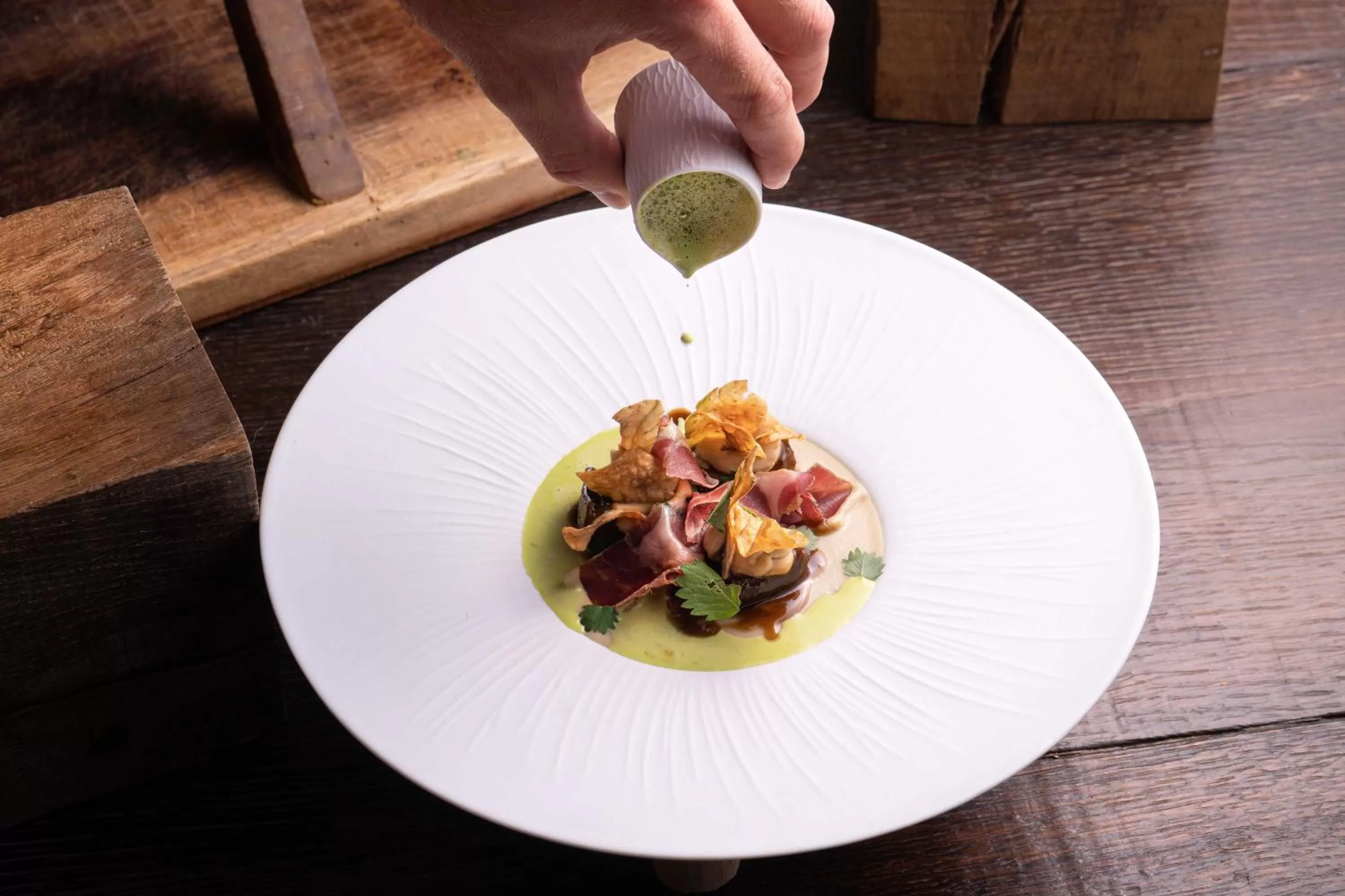 Restaurant/places to eat in La Ferme Saint Simeon Hotel & Spa - Relais & Chateaux