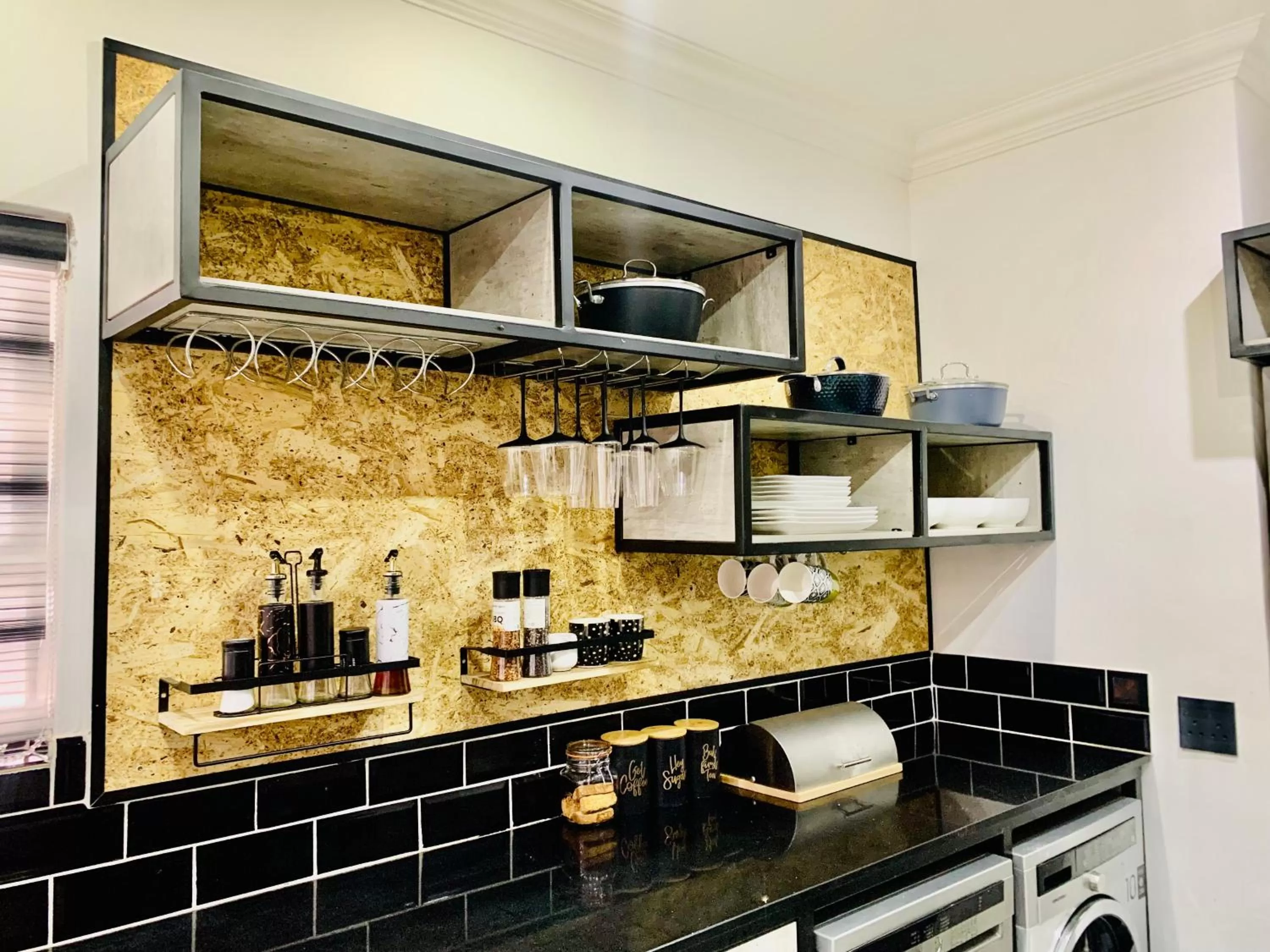 Kitchen/Kitchenette in 24 On Basil Inventive suites