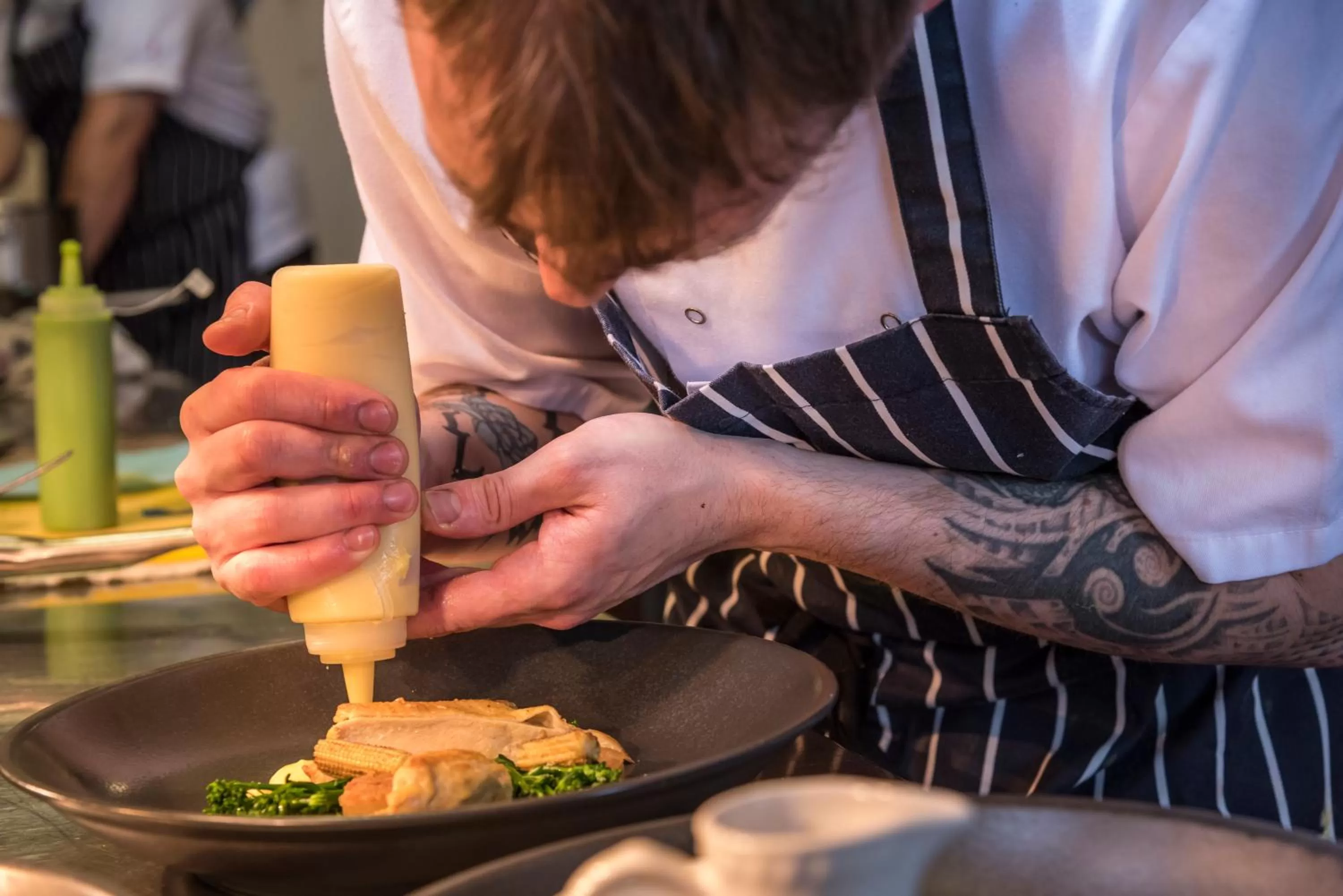 Staff in Number Four at Stow