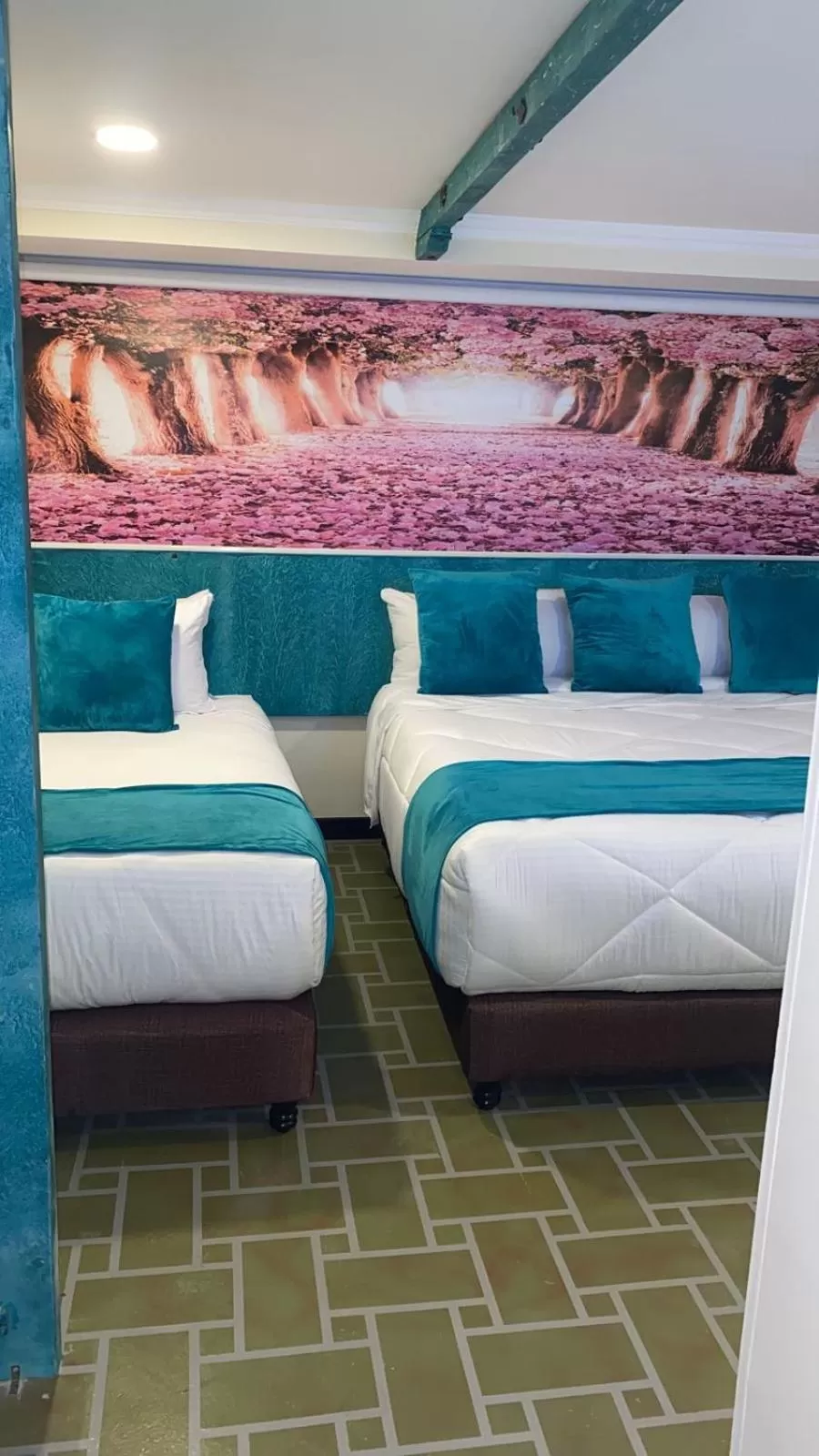 Bed in Hotel Casa Antigua