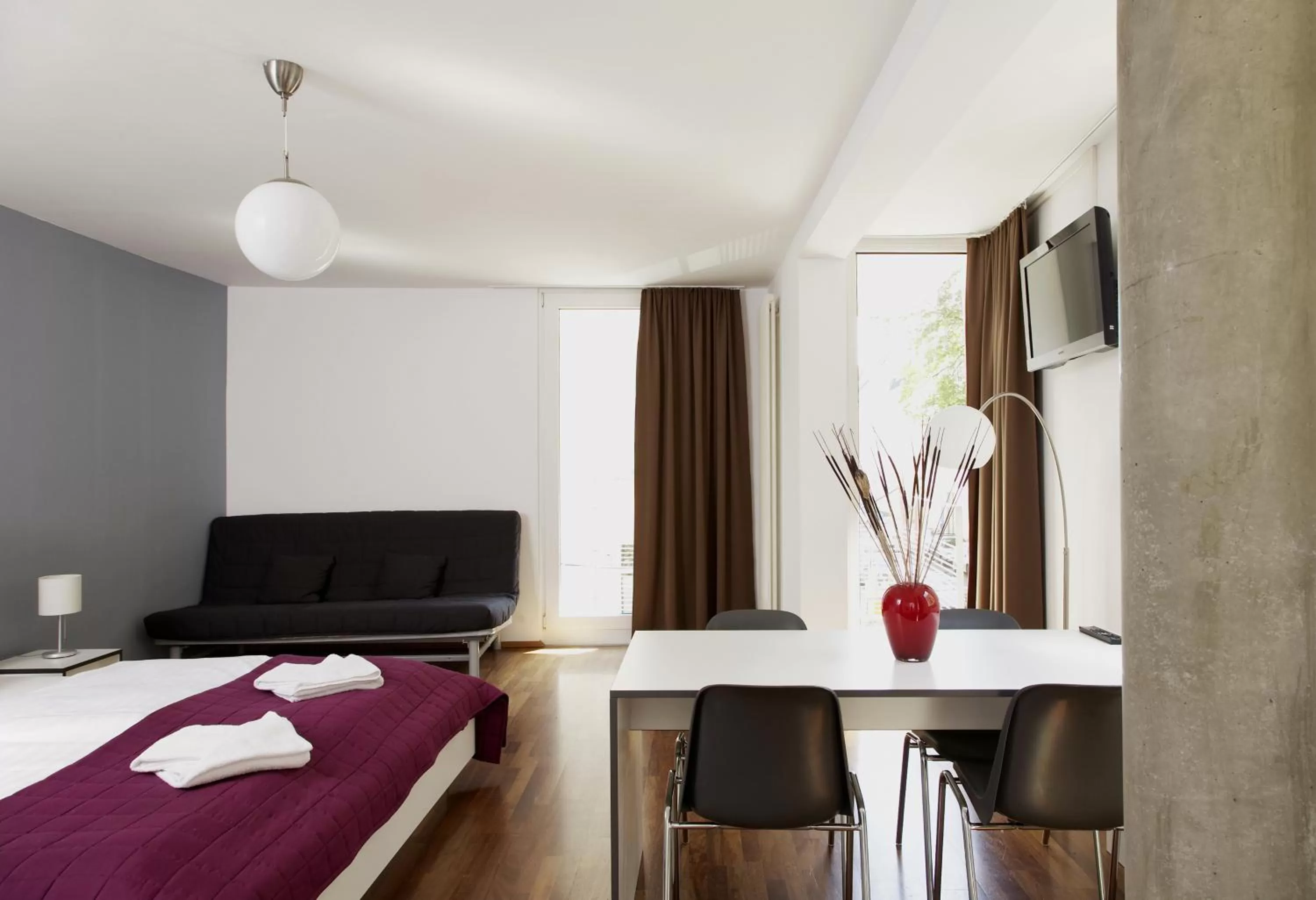 Photo of the whole room, Bed in Karlito Apartmenthaus