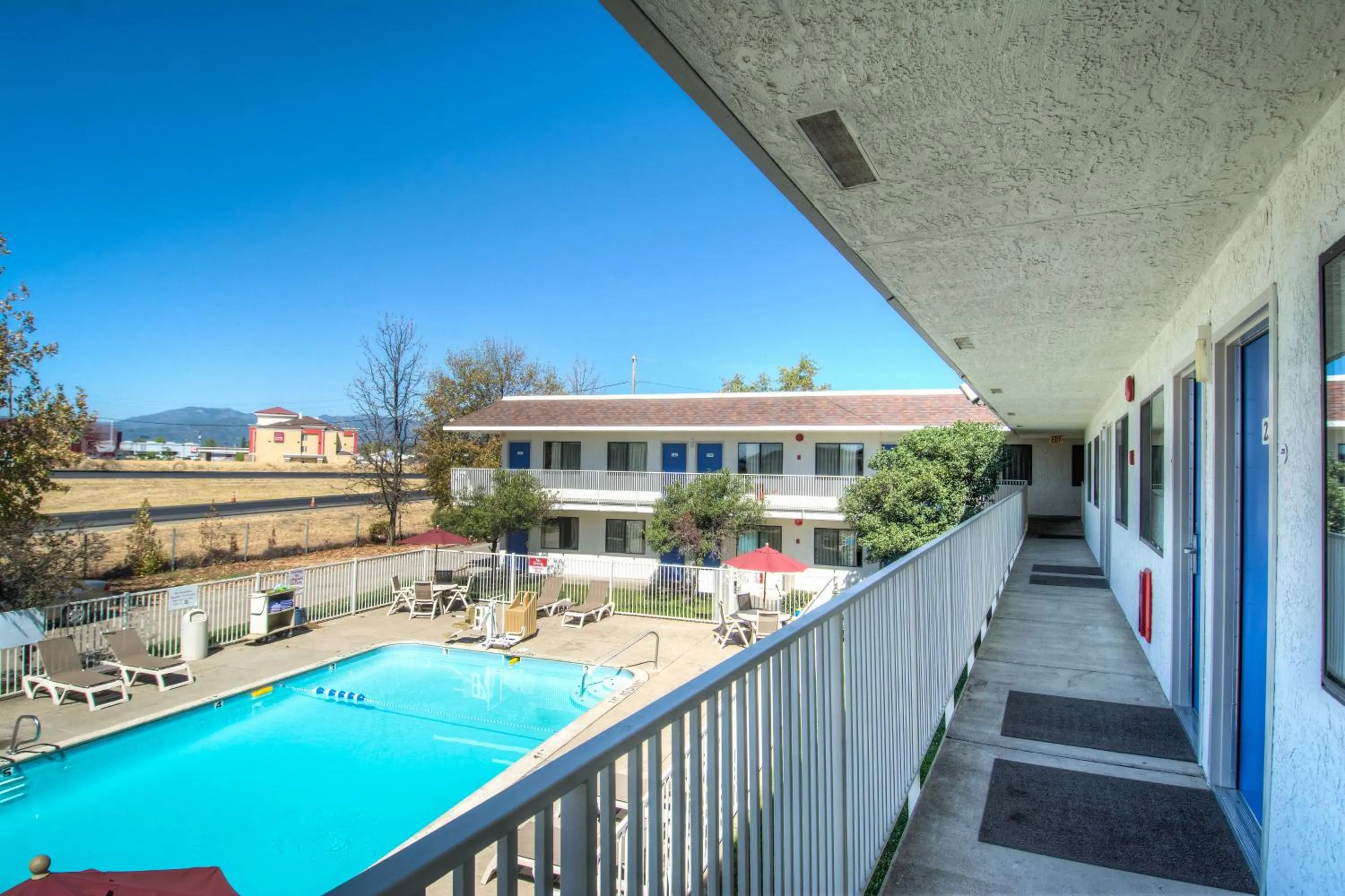 Decorative detail in Motel 6-Redding, CA - North