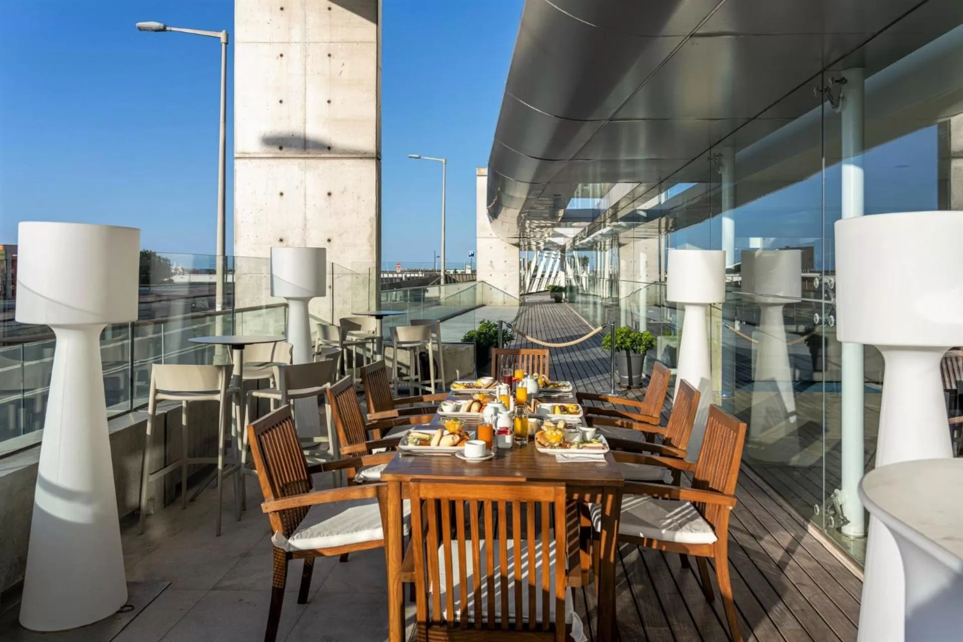 Balcony/Terrace in Hotel Marina Atlântico