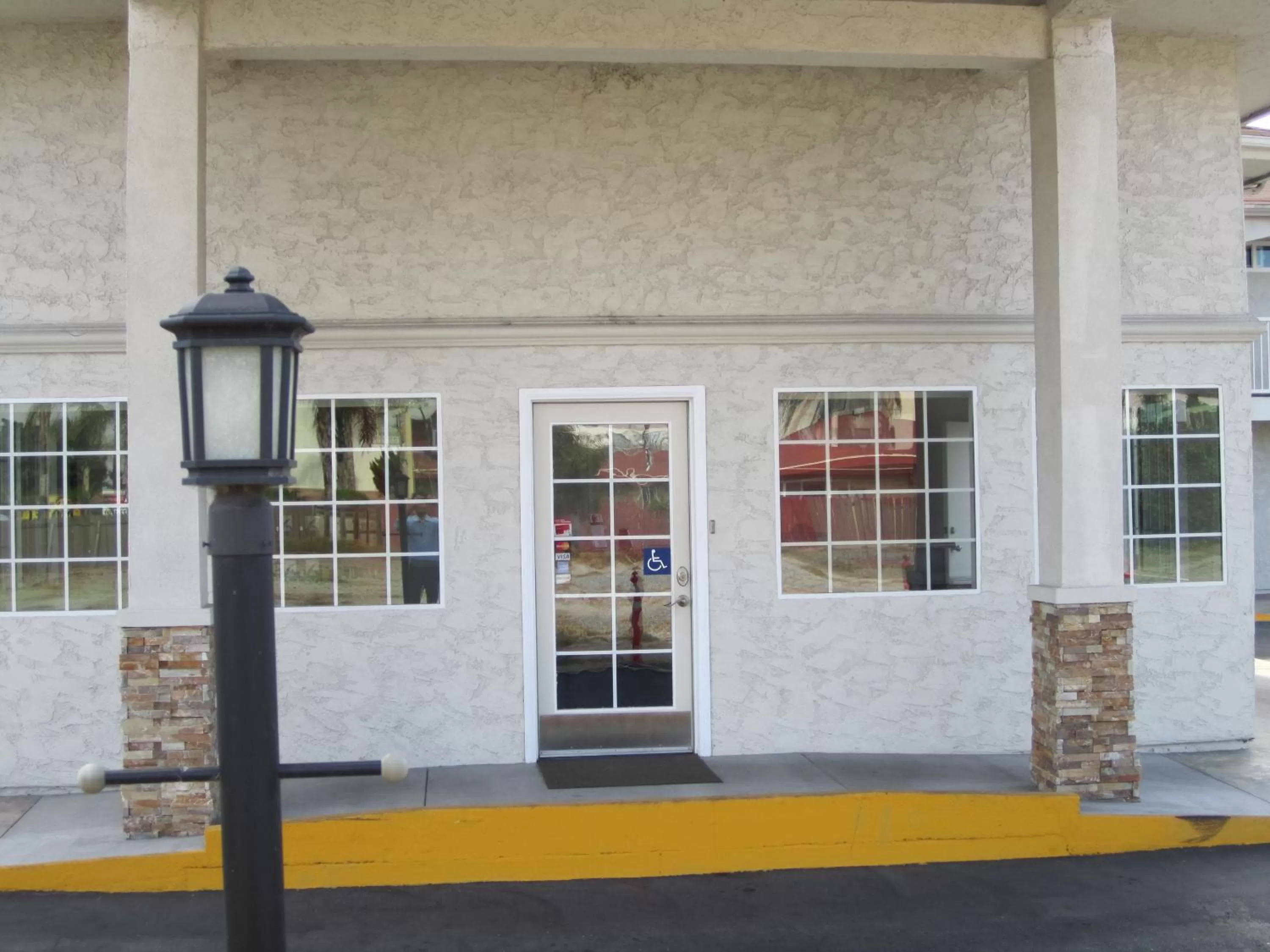 Facade/entrance in Motel 6-Anaheim, CA