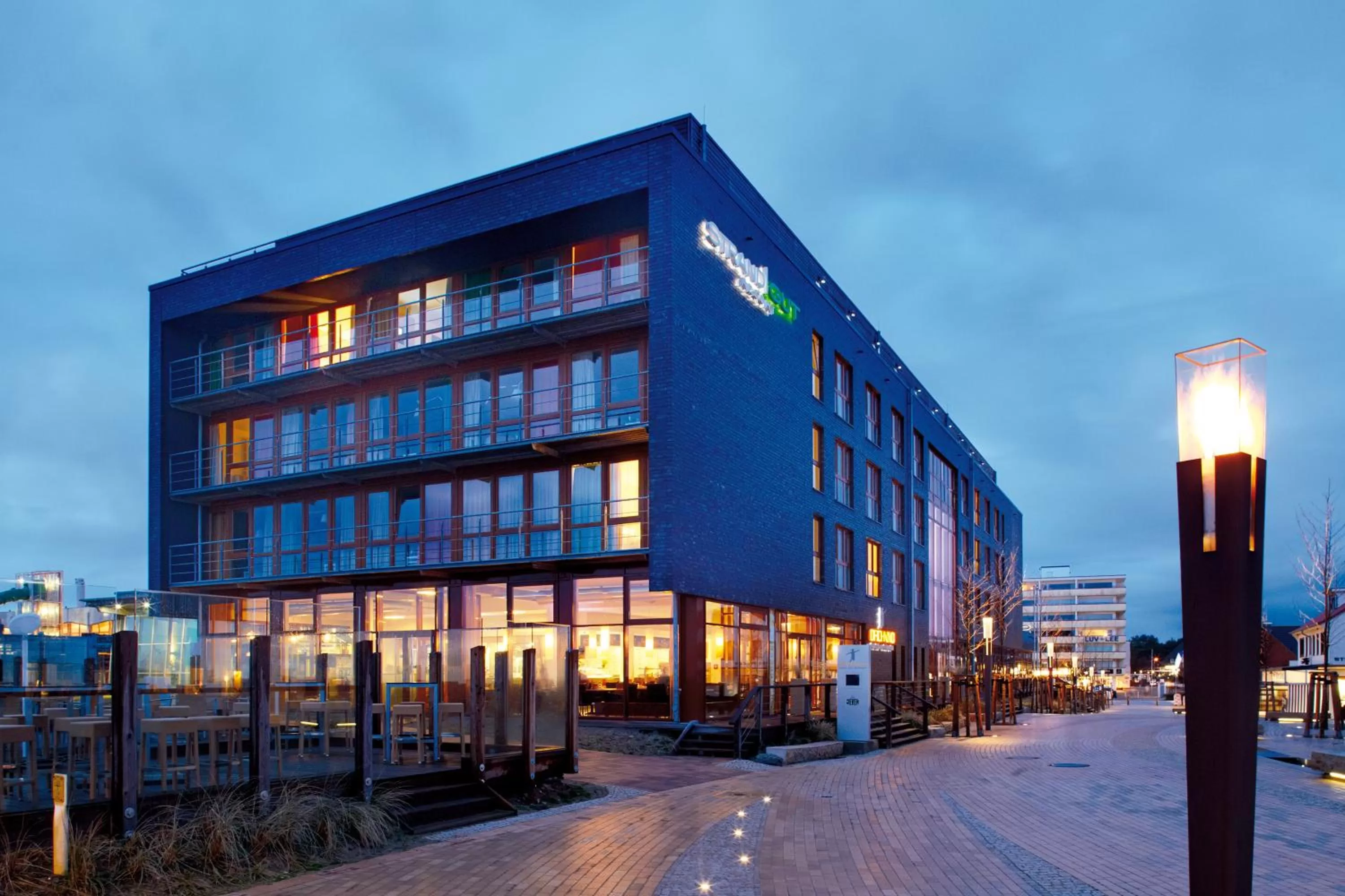 Facade/entrance in Strandgut Resort