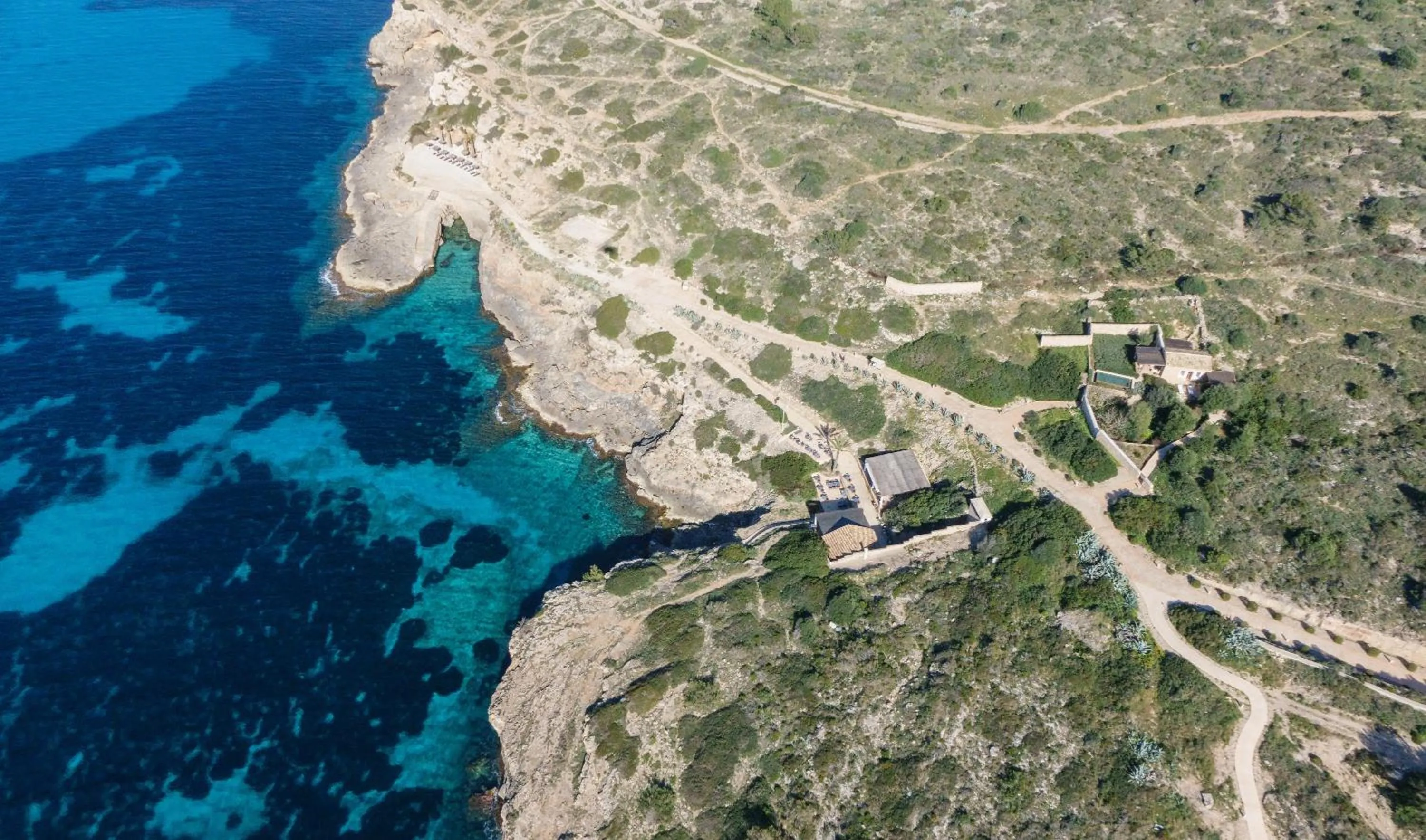 Bird's eye view in Cap Rocat, a Small Luxury Hotel of the World