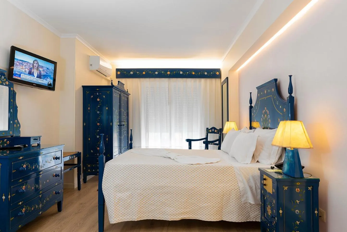 Bedroom, Bed in Hotel Jardim