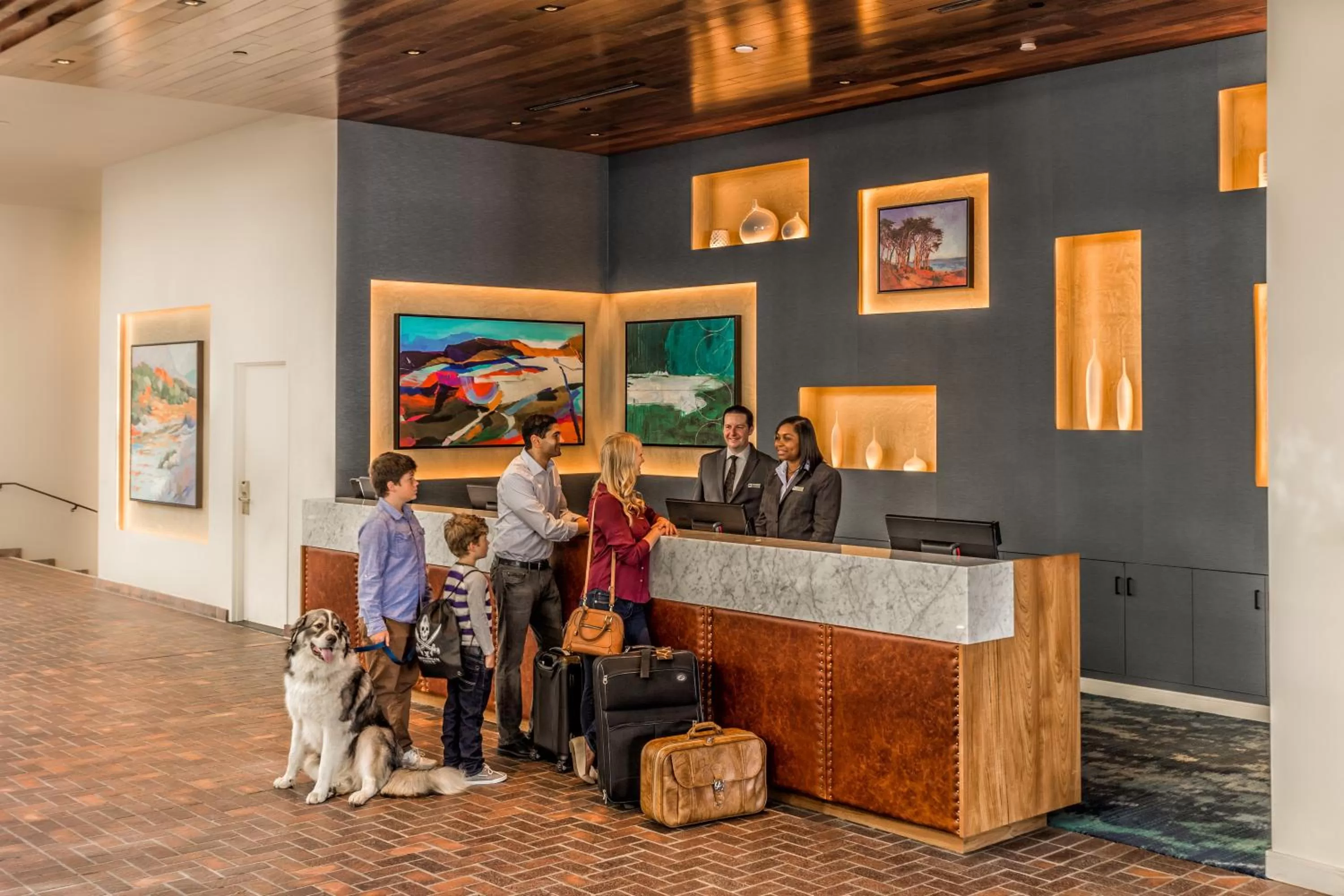 Staff in Portola Hotel & Spa