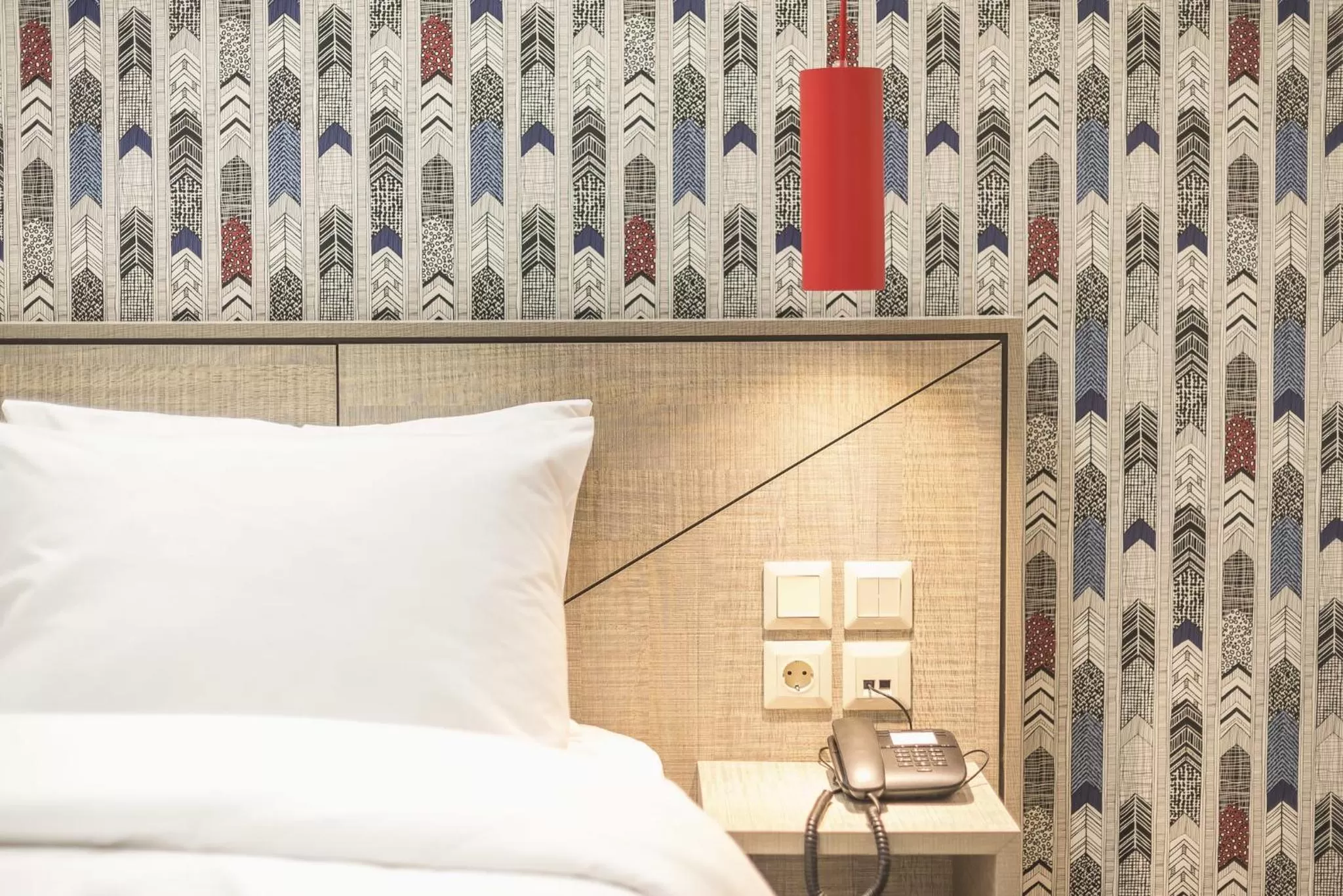 Bed in Athens Lights