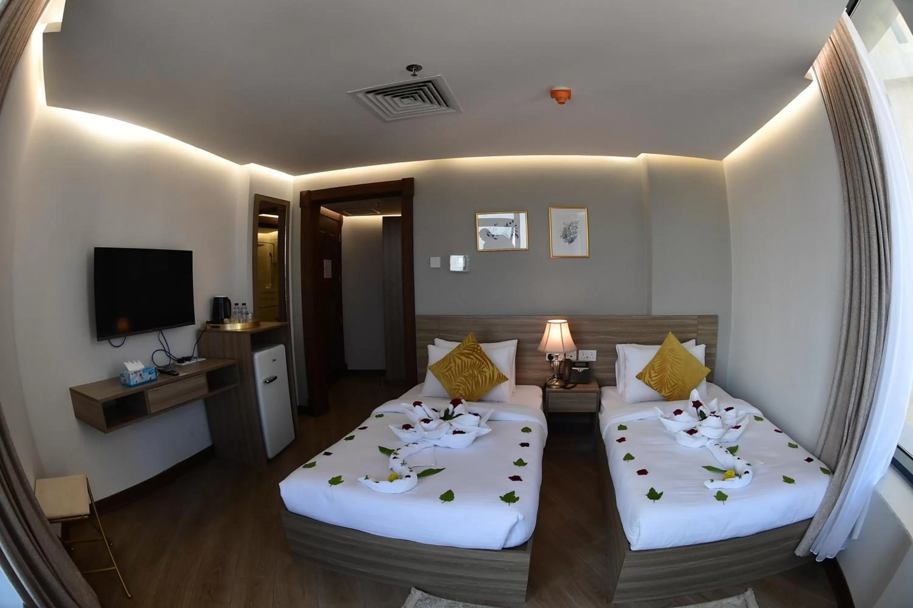 Bed in Al Salam Hotel