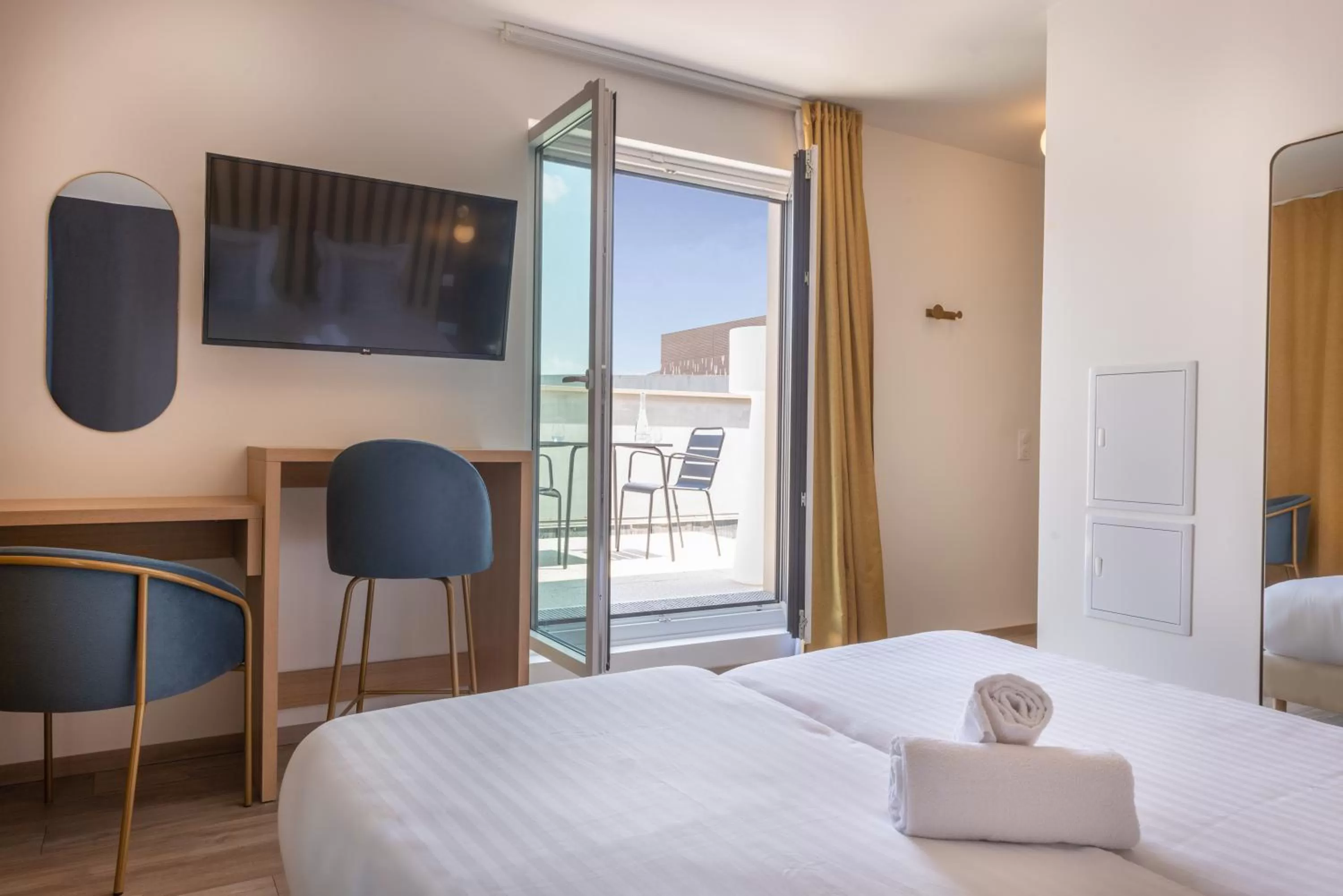 Balcony/Terrace in The Originals Résidence Le Monde Paris Ivry Confluence