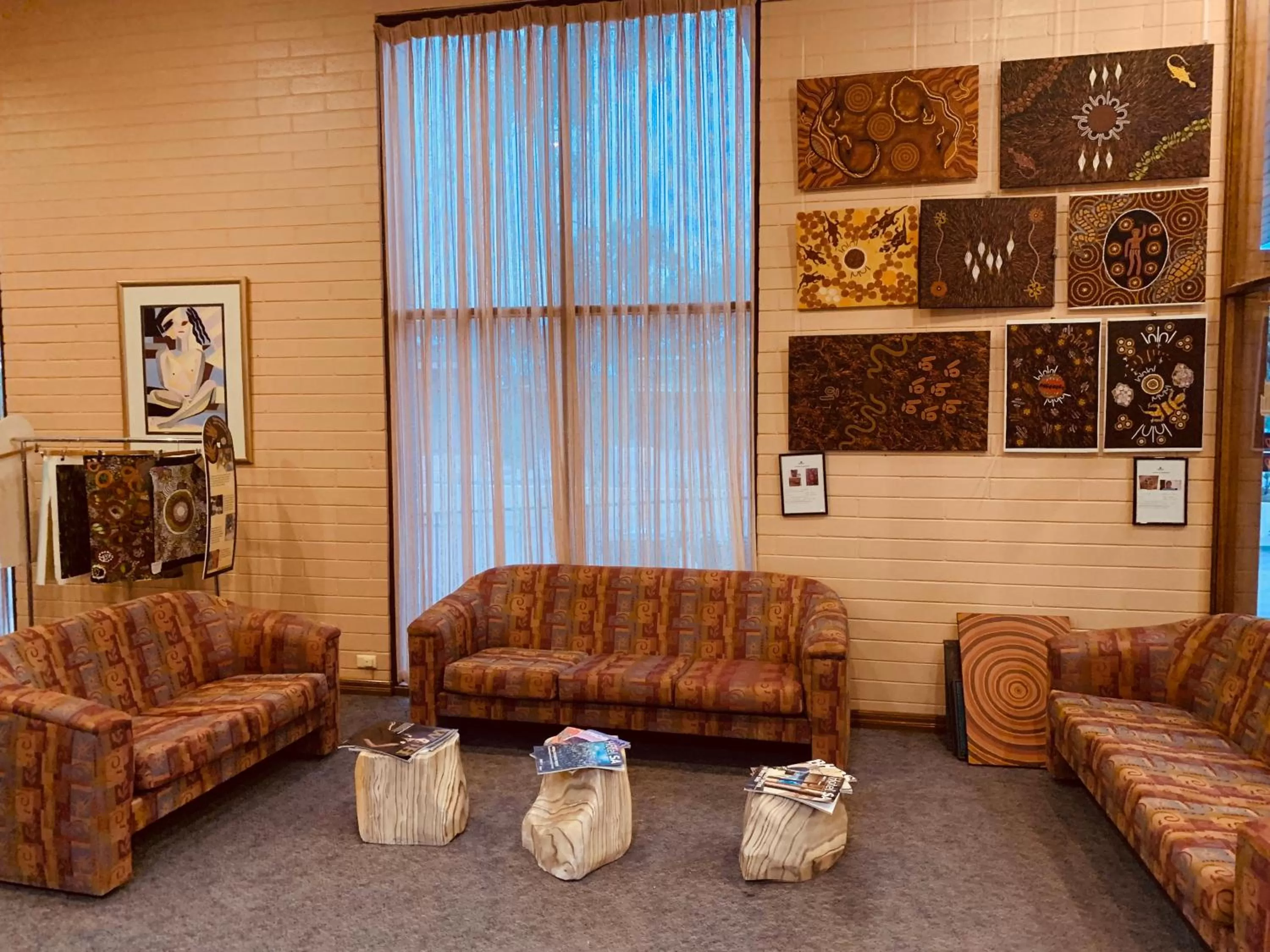 Lobby or reception in Desert Cave Hotel