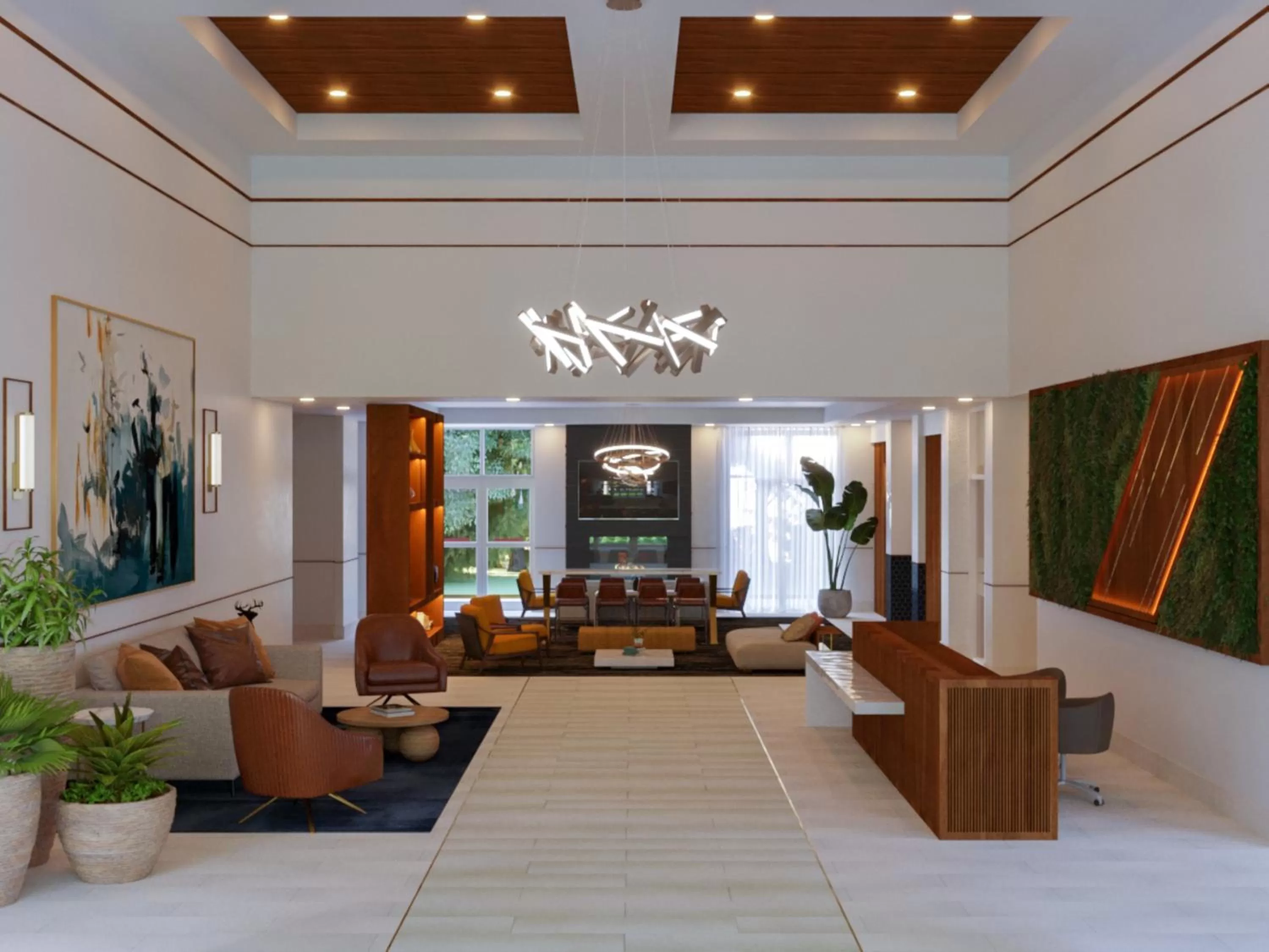 Lobby or reception in DoubleTree by Hilton Houston Westchase