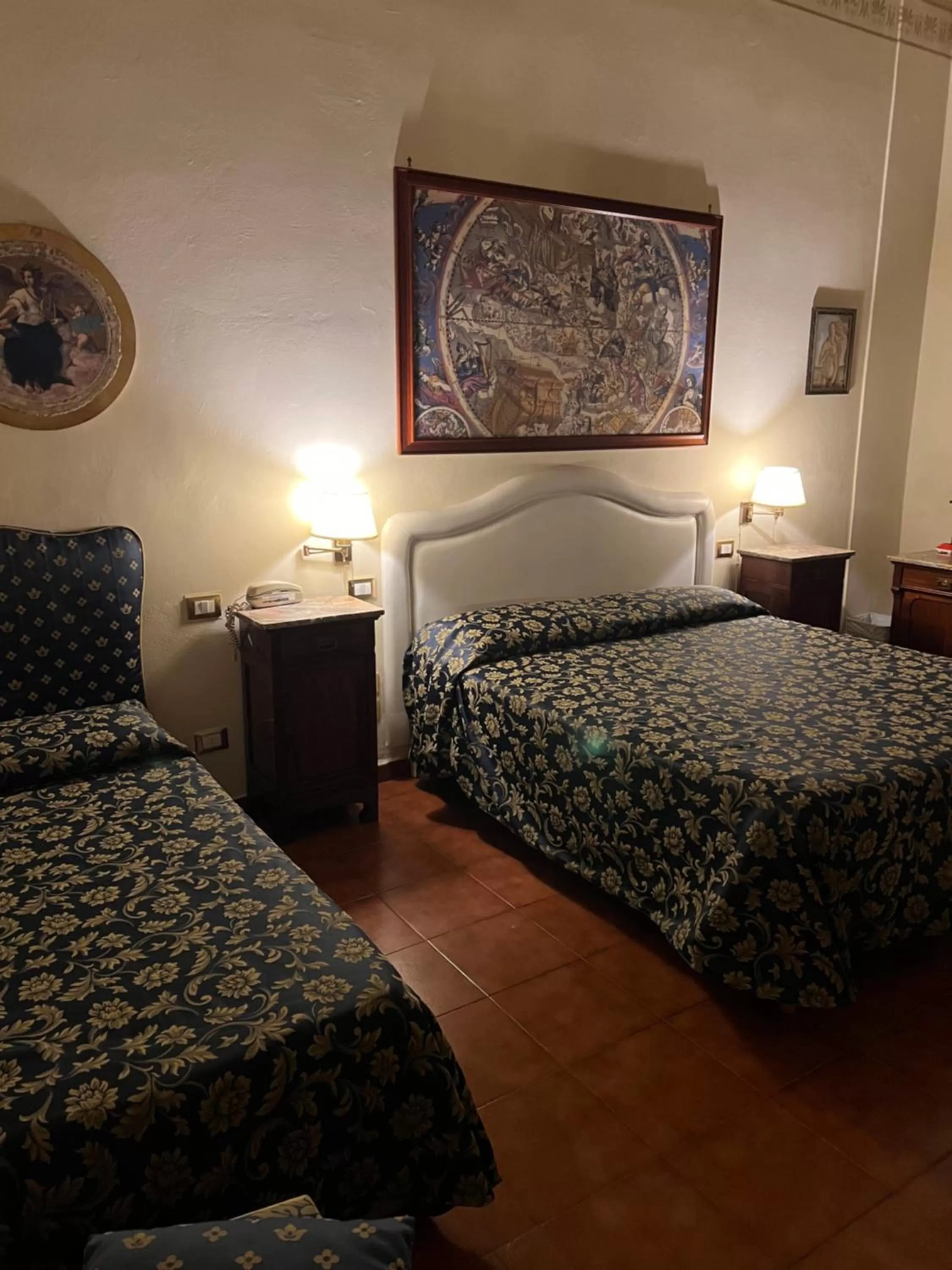 Bed in Hotel Villa Liana