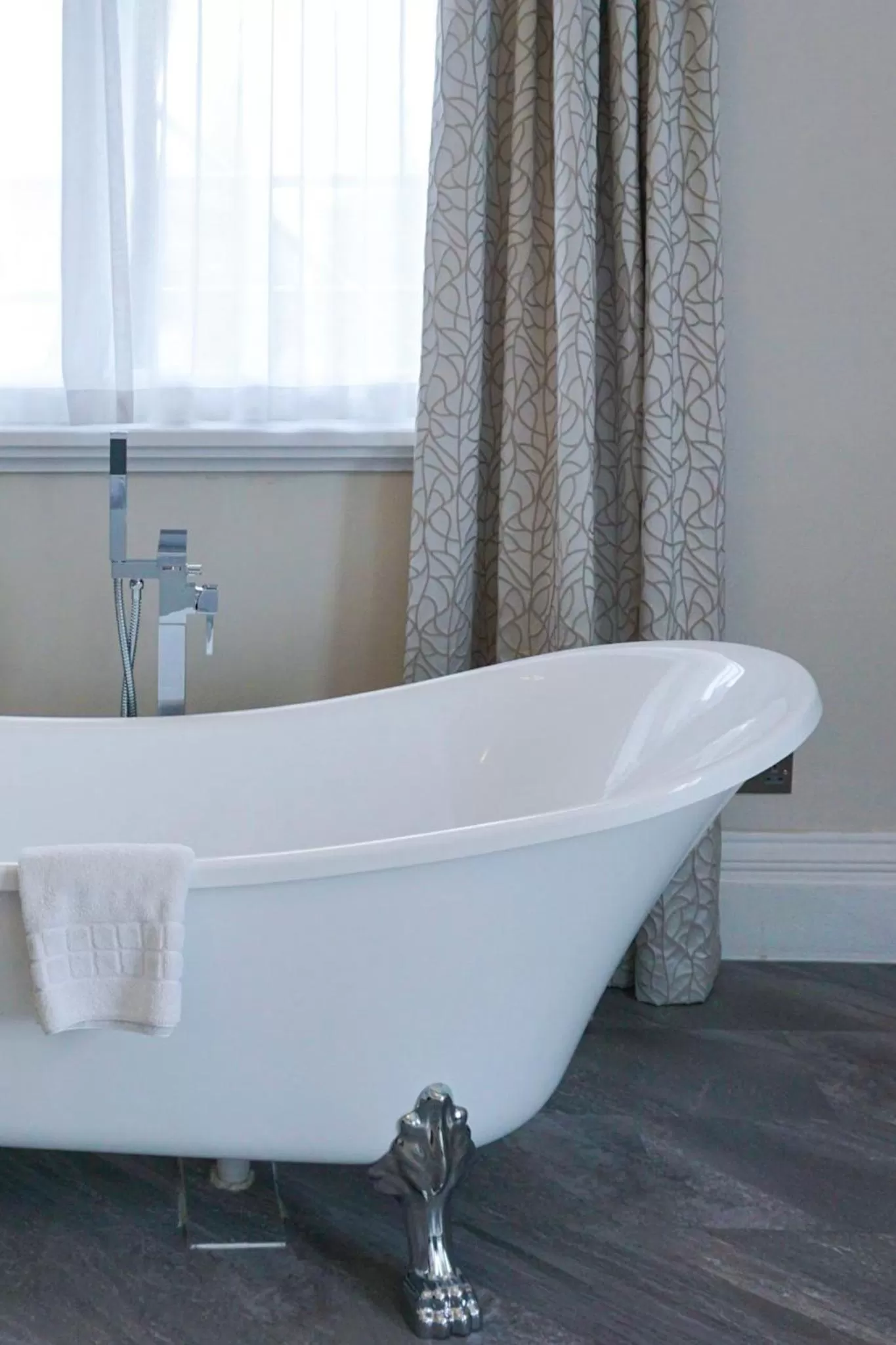 Bath, Bathroom in Wroxall Abbey Hotel