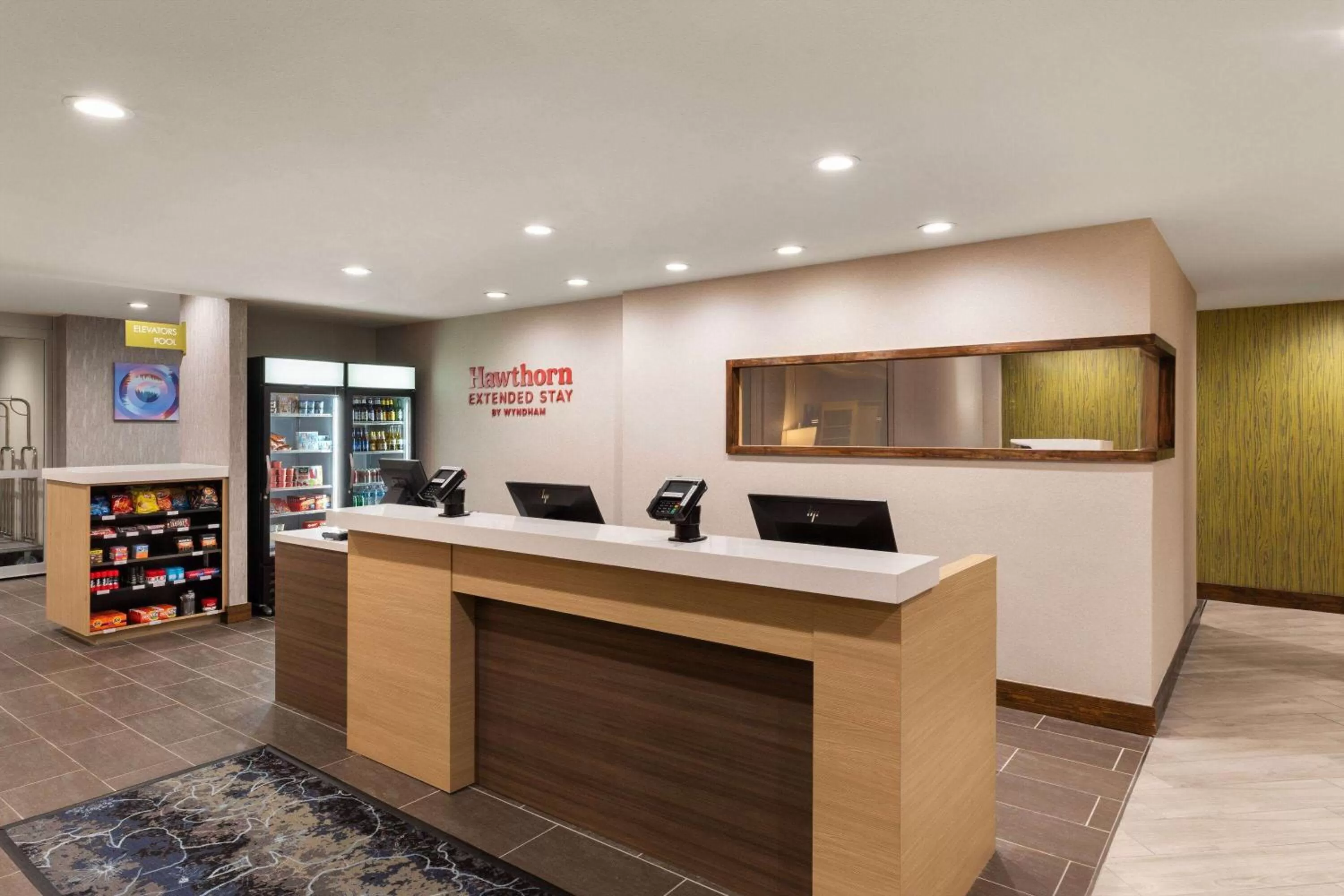 Lobby or reception in Hawthorn Extended Stay by Wyndham Kingwood Houston
