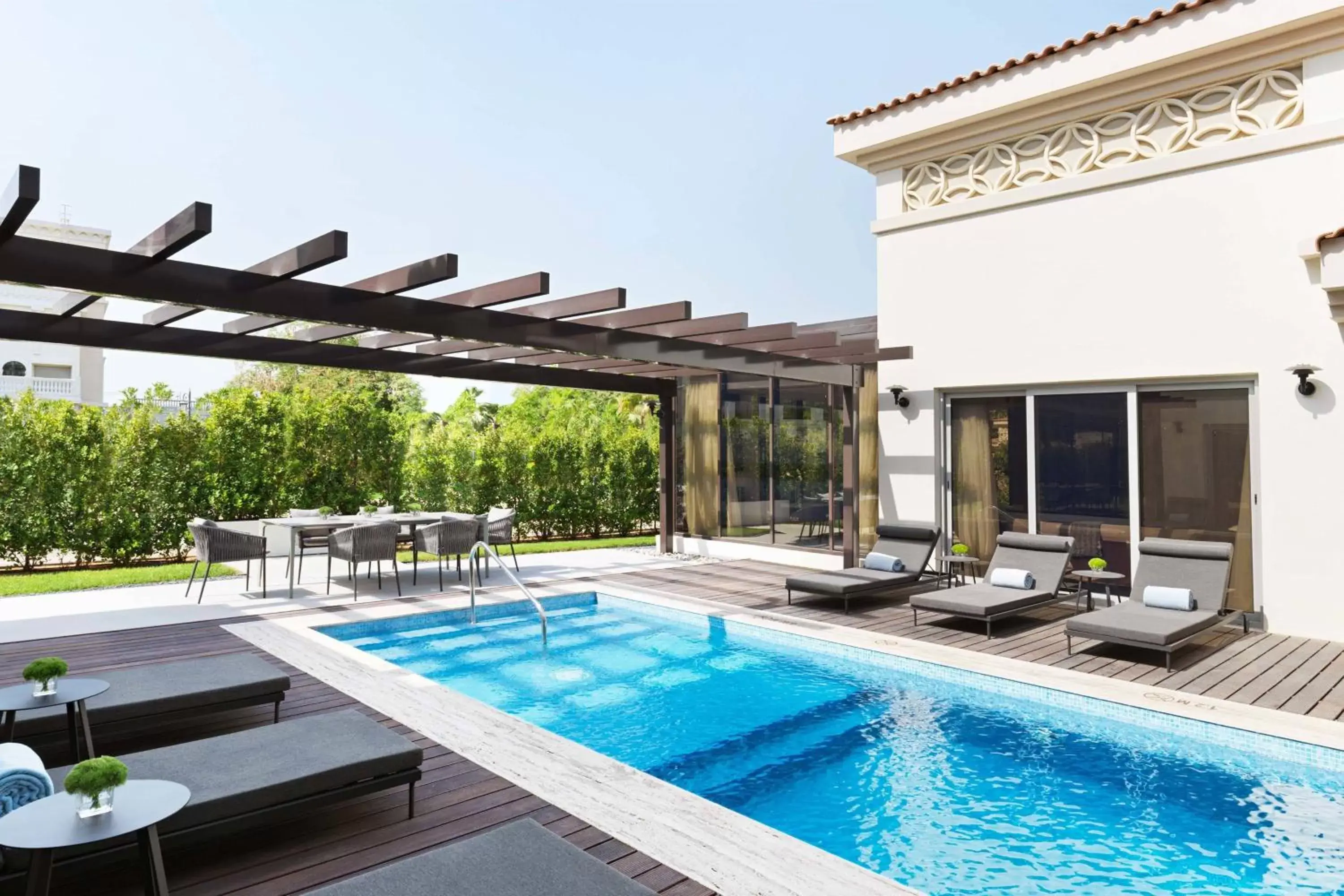 Three-Bedroom Villa with Garden and Plunge Pool in The Ritz-Carlton Abu Dhabi, Grand Canal Three-Bedroom Villa with Garden and Plunge Pool in The Ritz-Carlton Abu Dhabi, Grand Canal