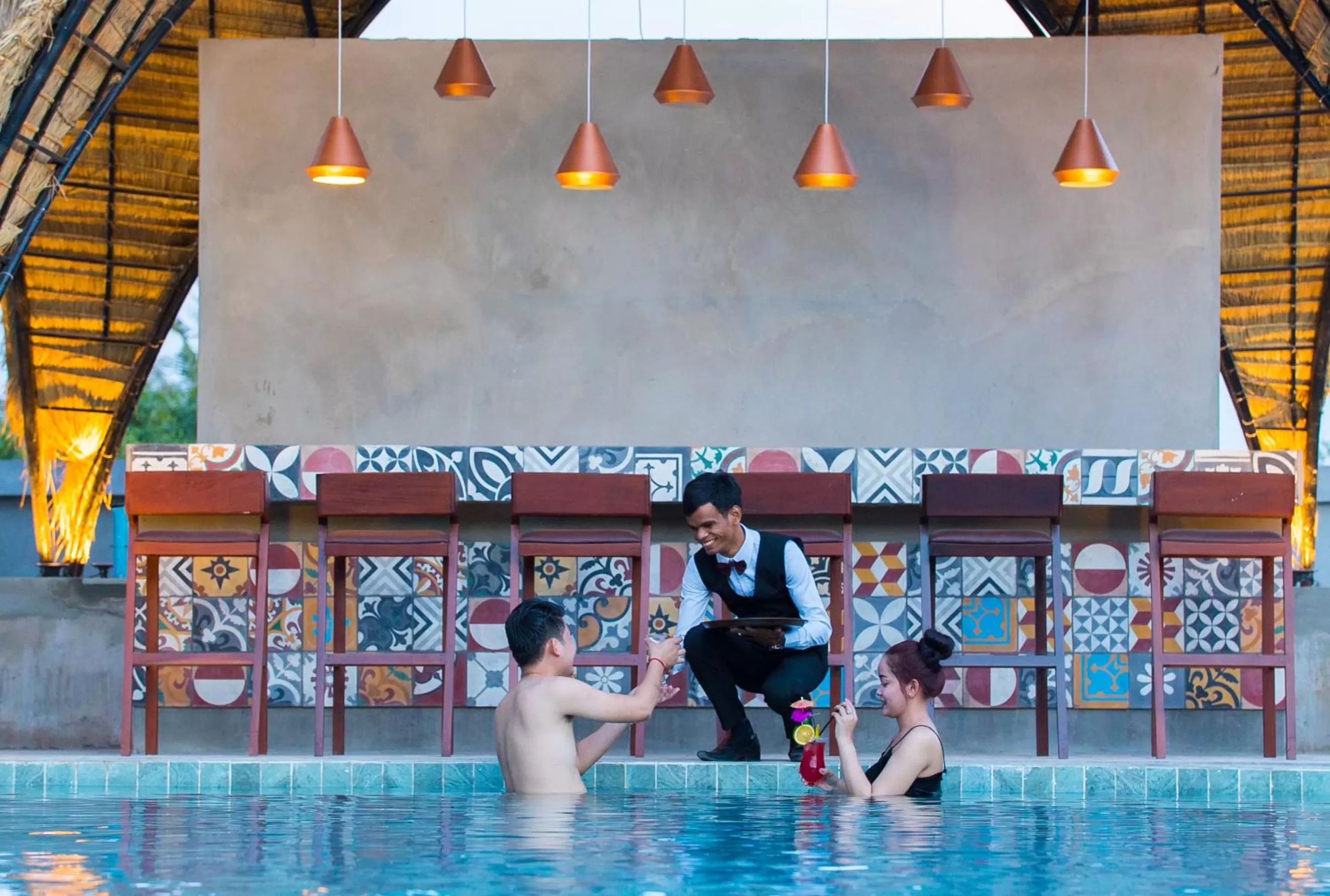 Swimming pool in Sabara Angkor Resort & Spa