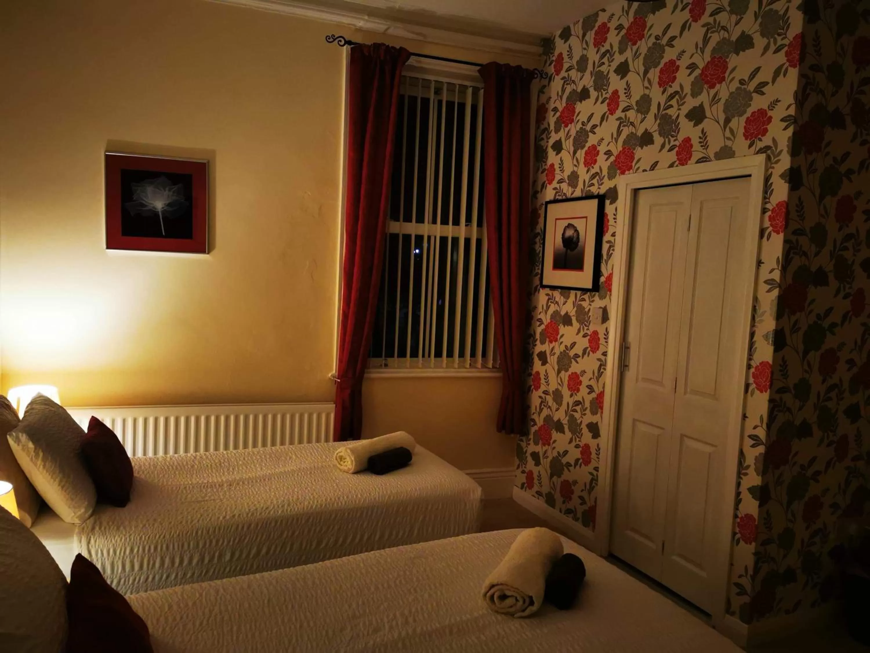 Bed in oddfellowsbandb