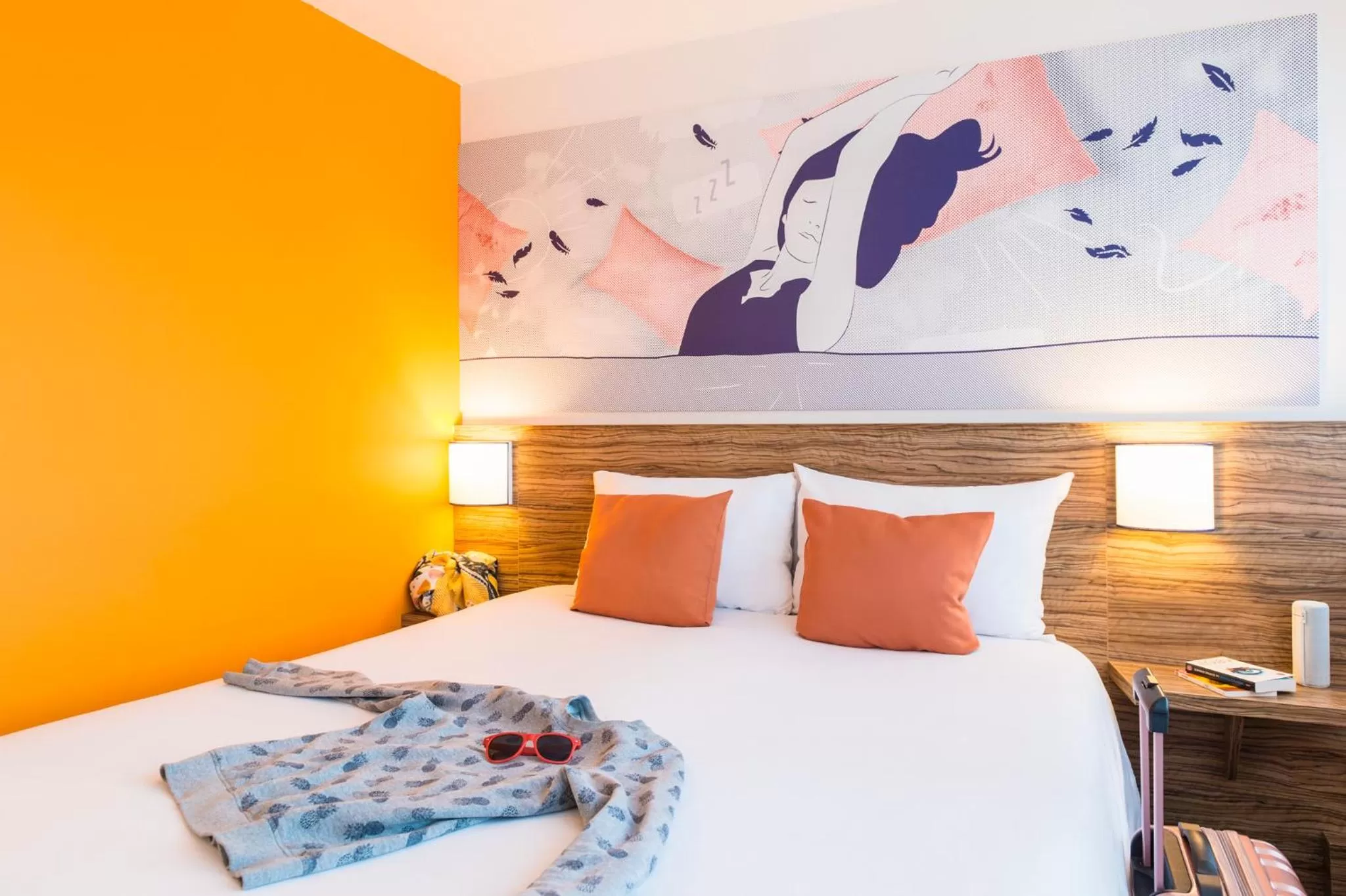 Property building, Bed in ibis Styles Louvain-la-Neuve Hotel and Events