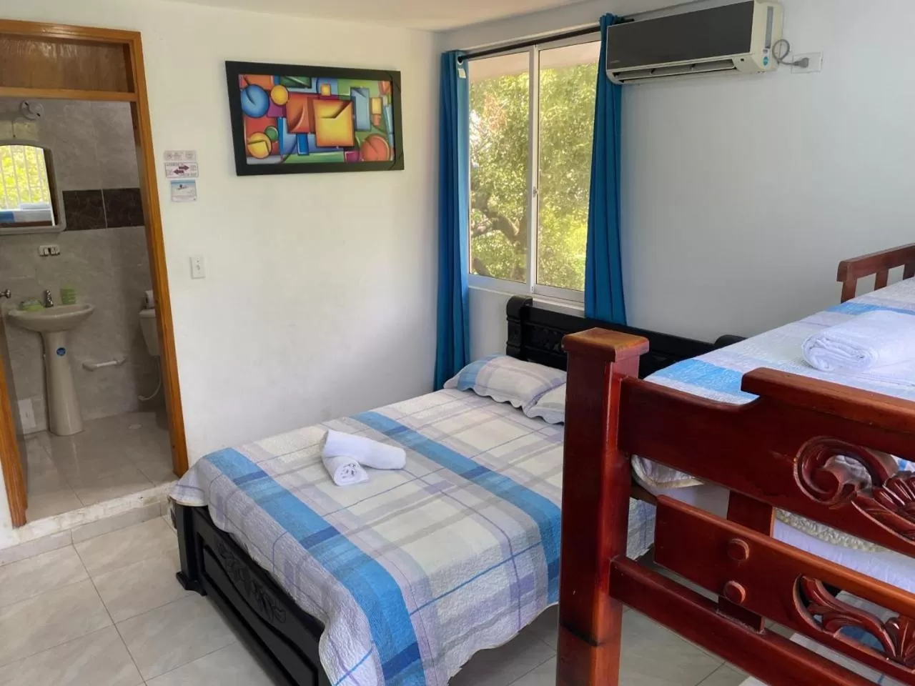 Bed in Apartamento Miss Brigida