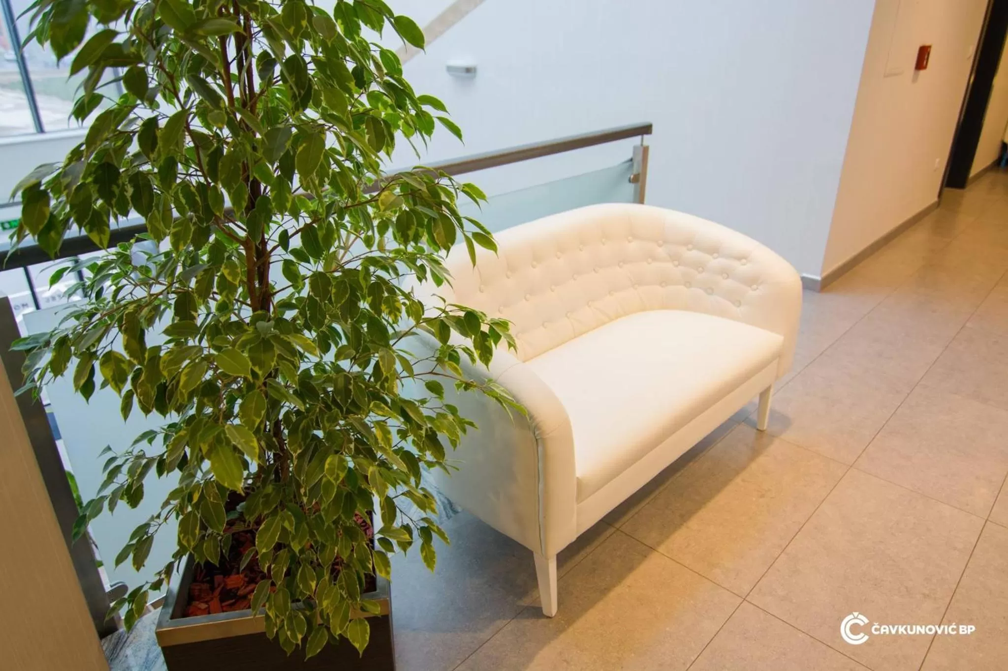 Seating area, Bed in Motel Kamenica