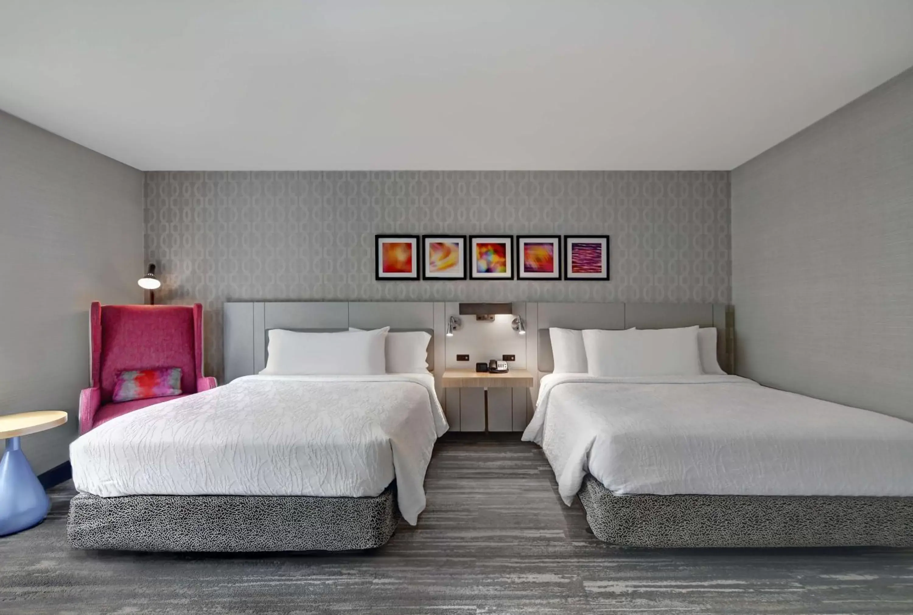 Queen Room with Two Queen Beds and Roll-In Shower - Mobility Access in Hilton Garden Inn Hamilton Queen Room with Two Queen Beds and Roll-In Shower - Mobility Access in Hilton Garden Inn Hamilton