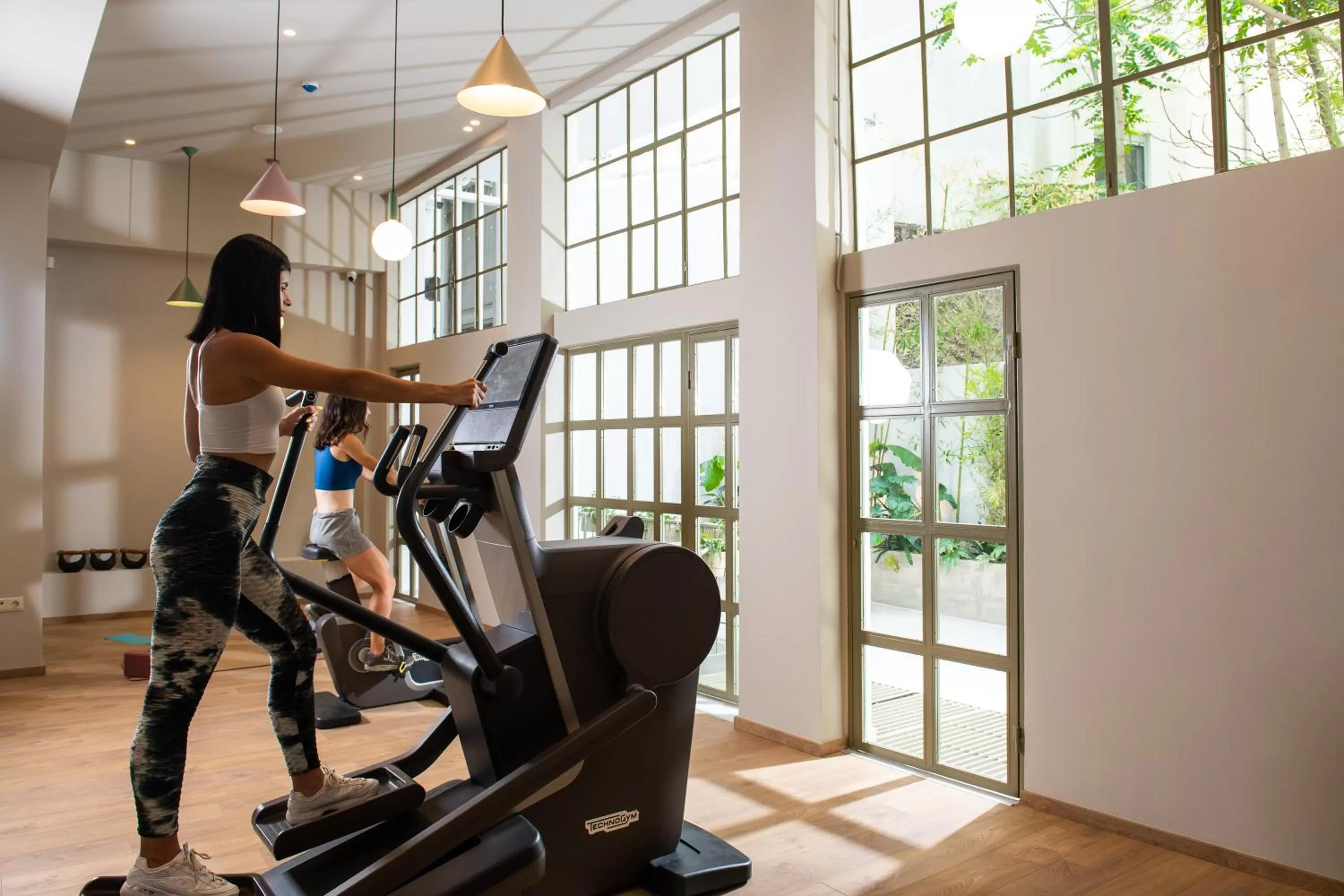 Fitness centre/facilities in Alkima Athens Wellness Stay