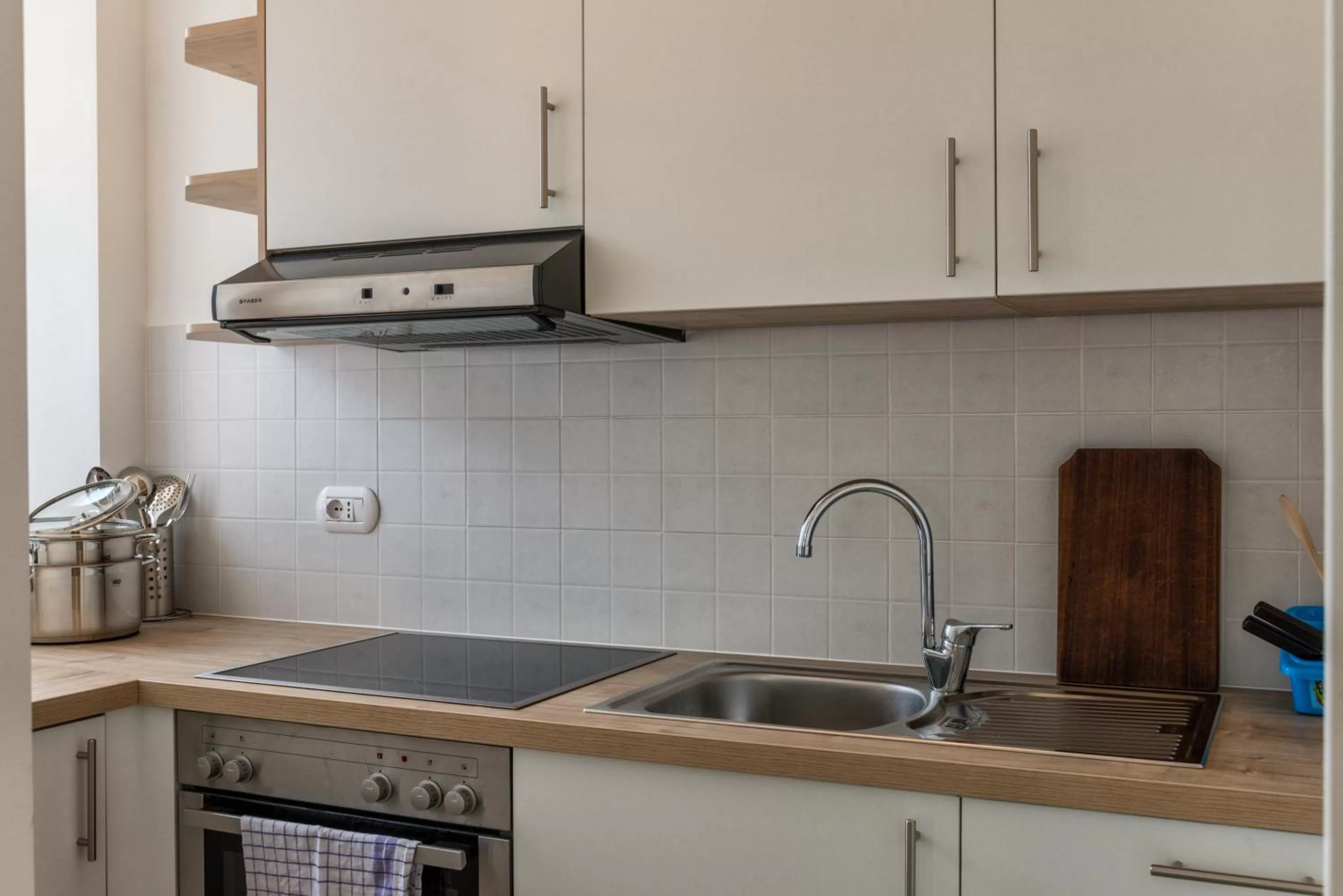 Kitchen or kitchenette in Apartment Residence Veronika