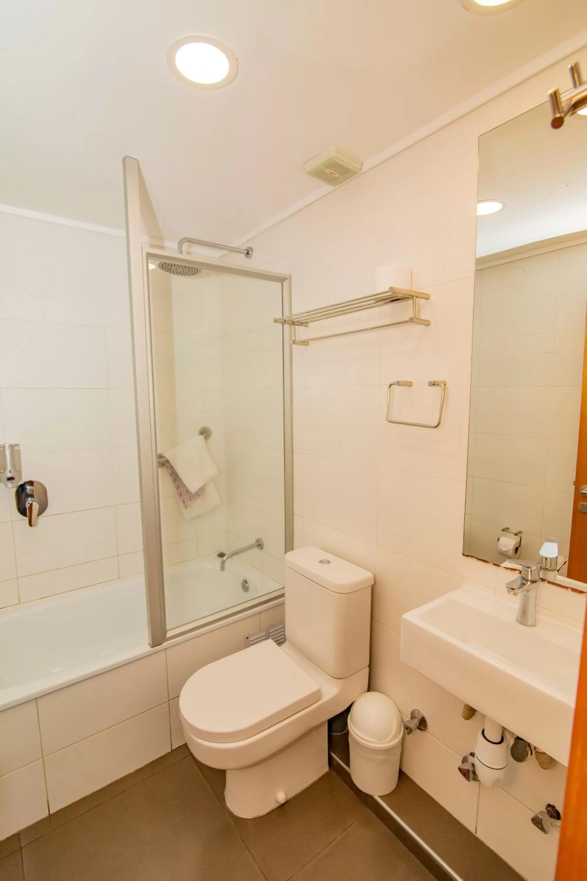 Shower, Bathroom in Hotel Cumbres del Sur