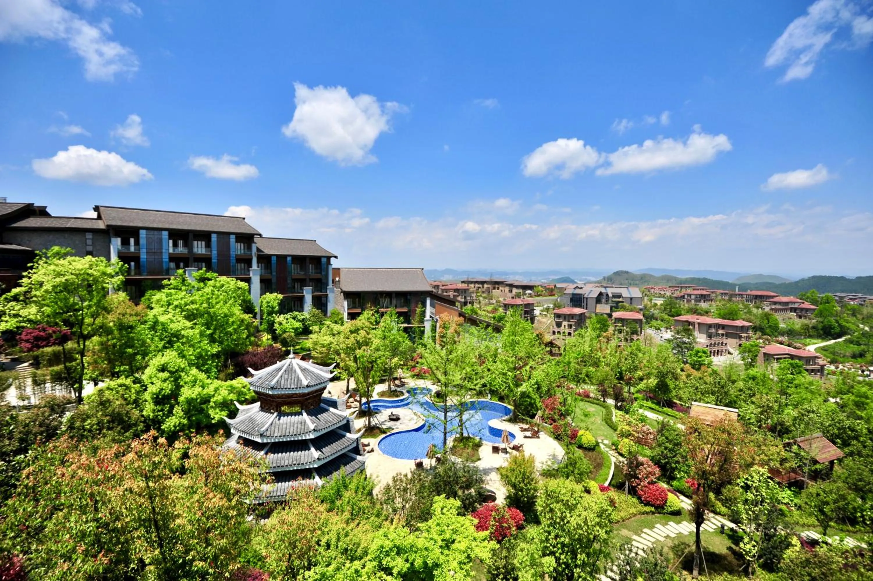 Bird's eye view in Anantara Guiyang Resort
