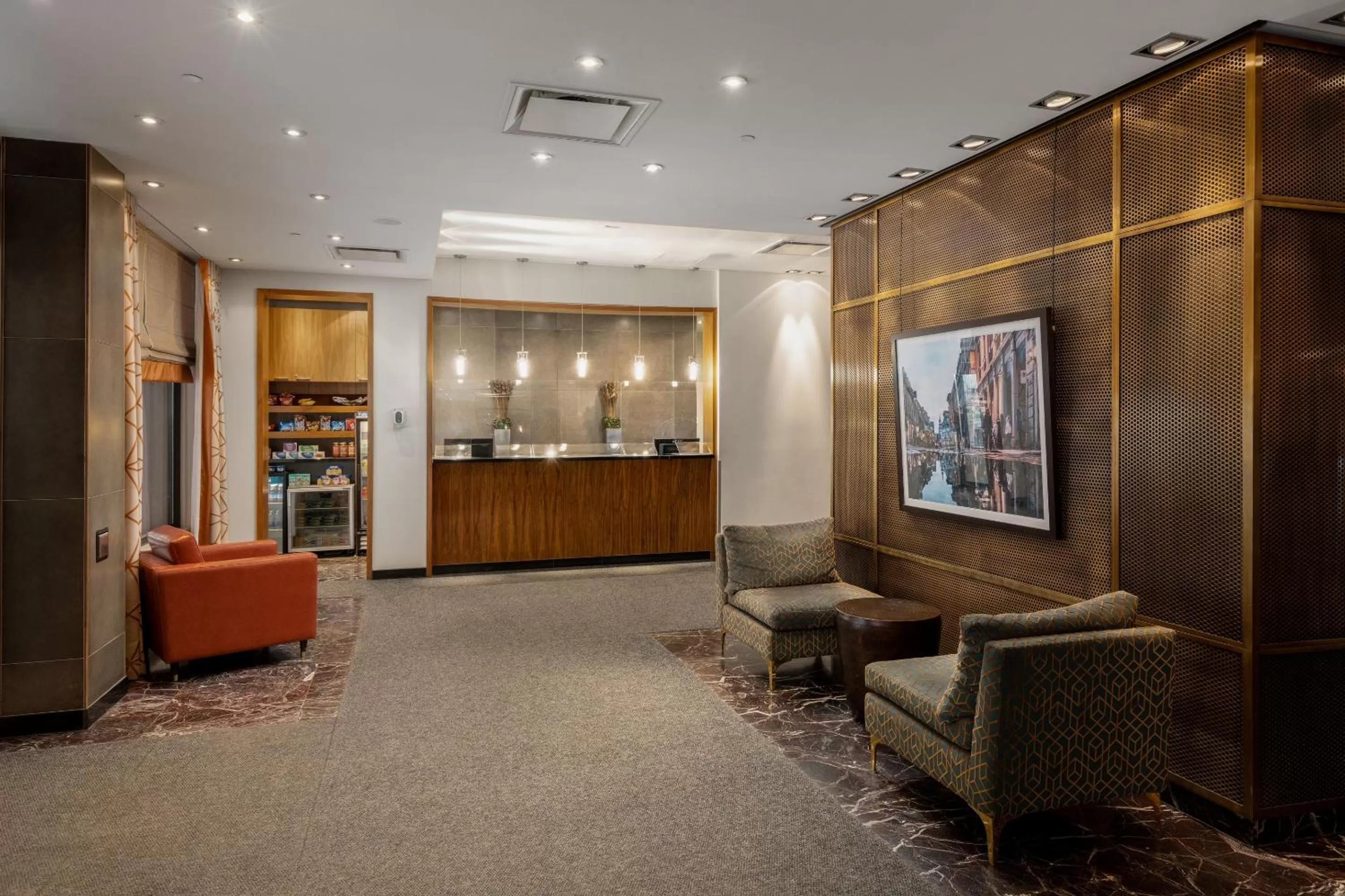 Lobby or reception, Lobby/Reception in Hôtel 2170 Lincoln Downtown Montreal