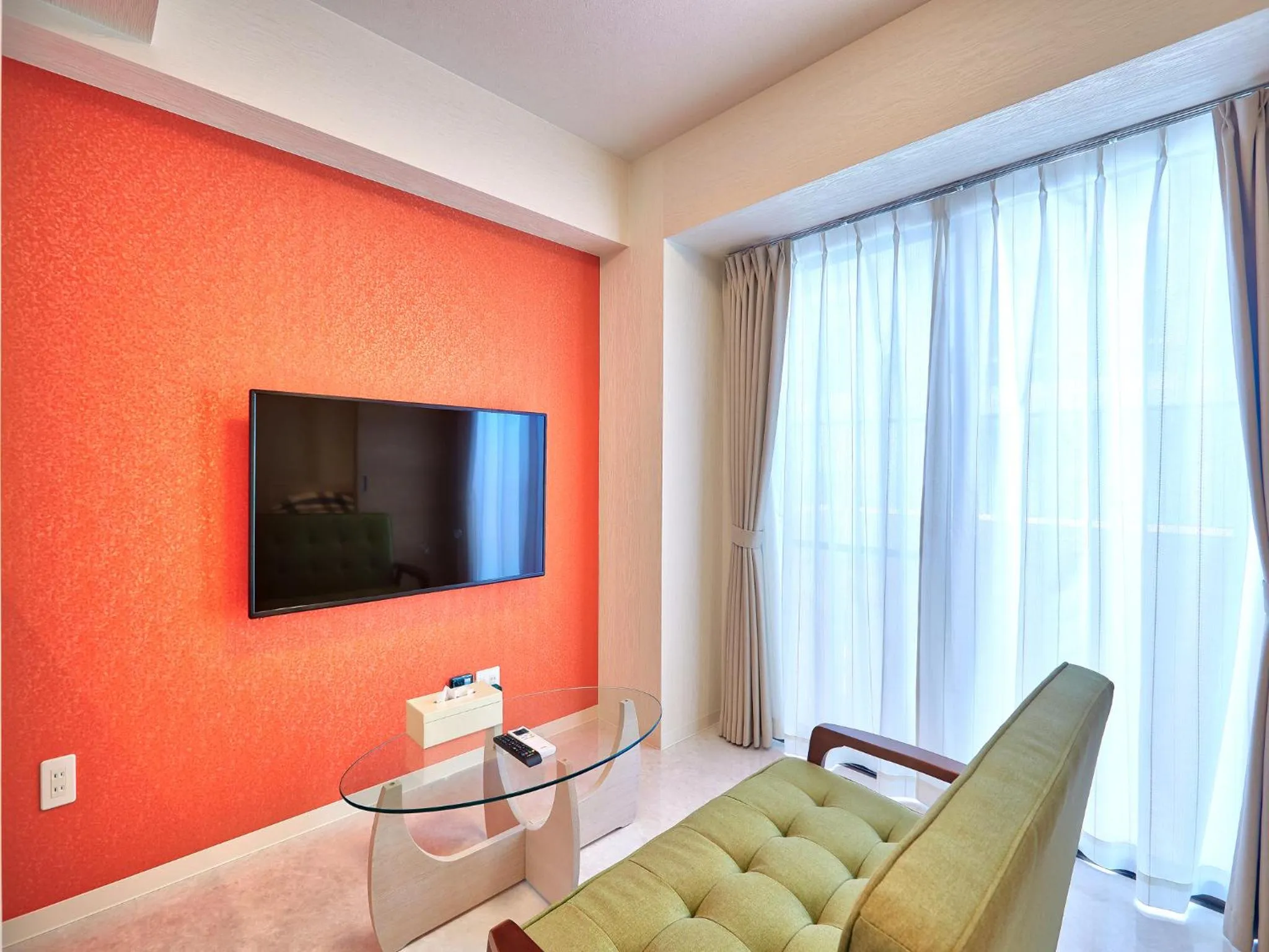 Living room in Mango Resort Okinawa Chatan