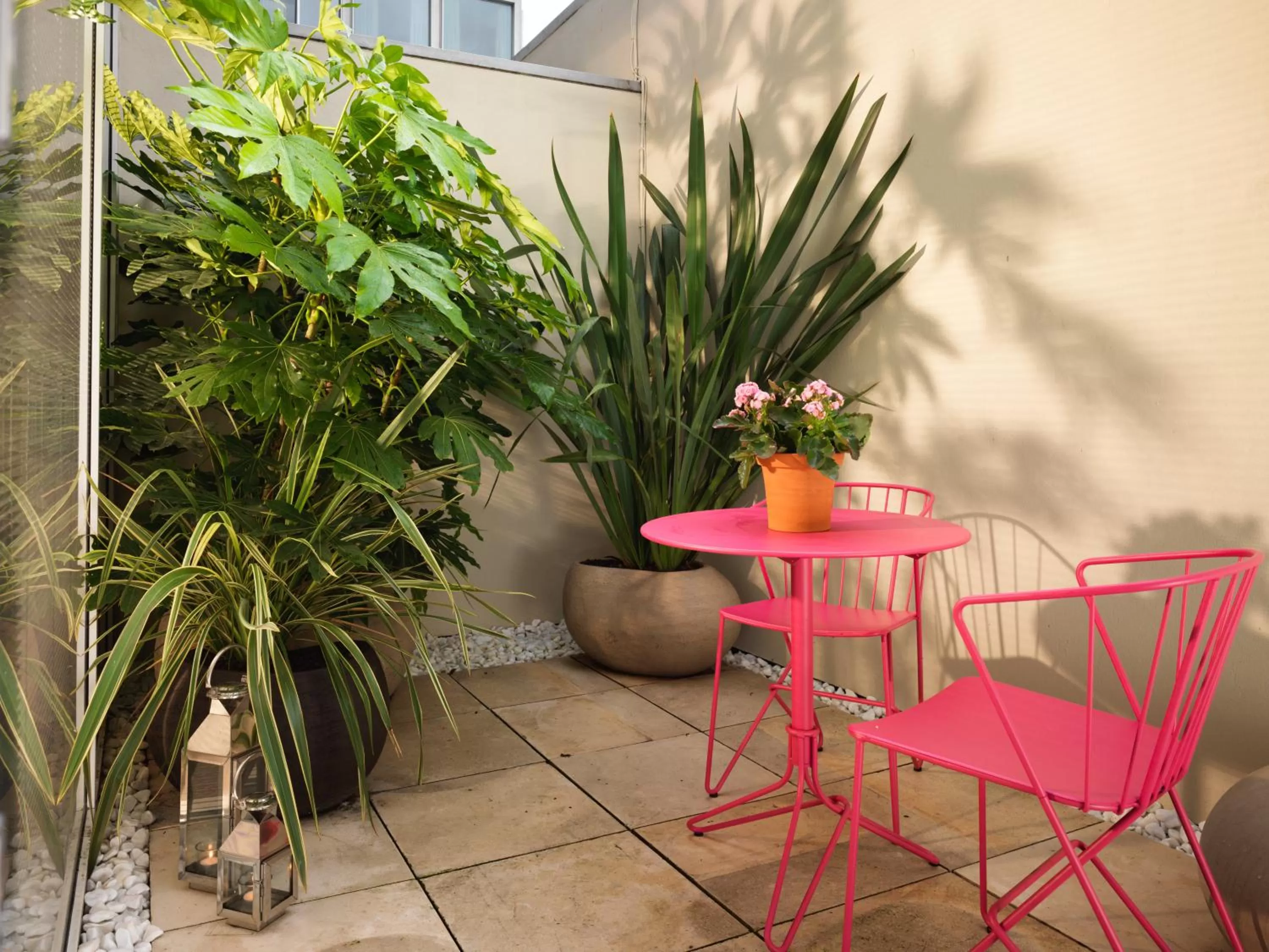 Patio in St Martins Lane London