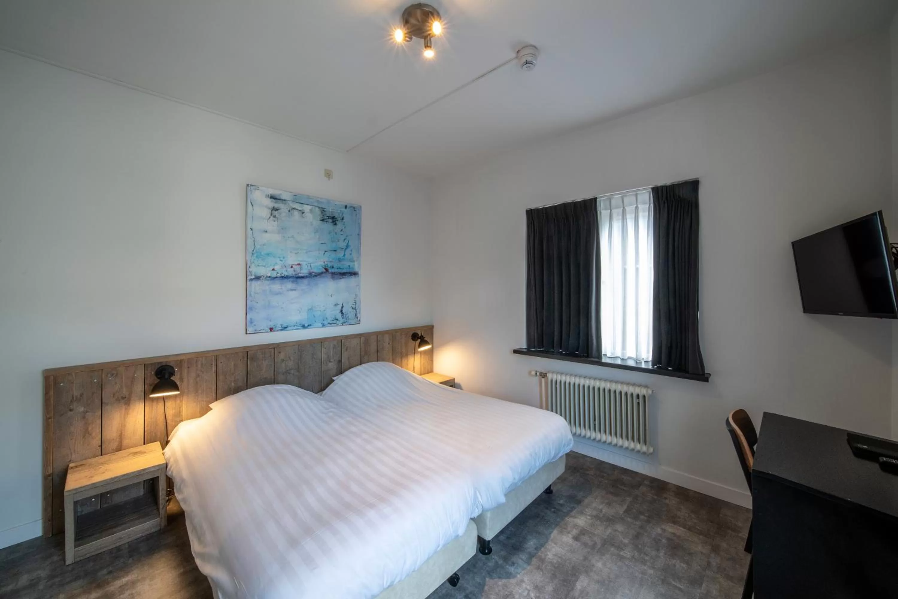 Bed in Hotel Restaurant St. Lambert