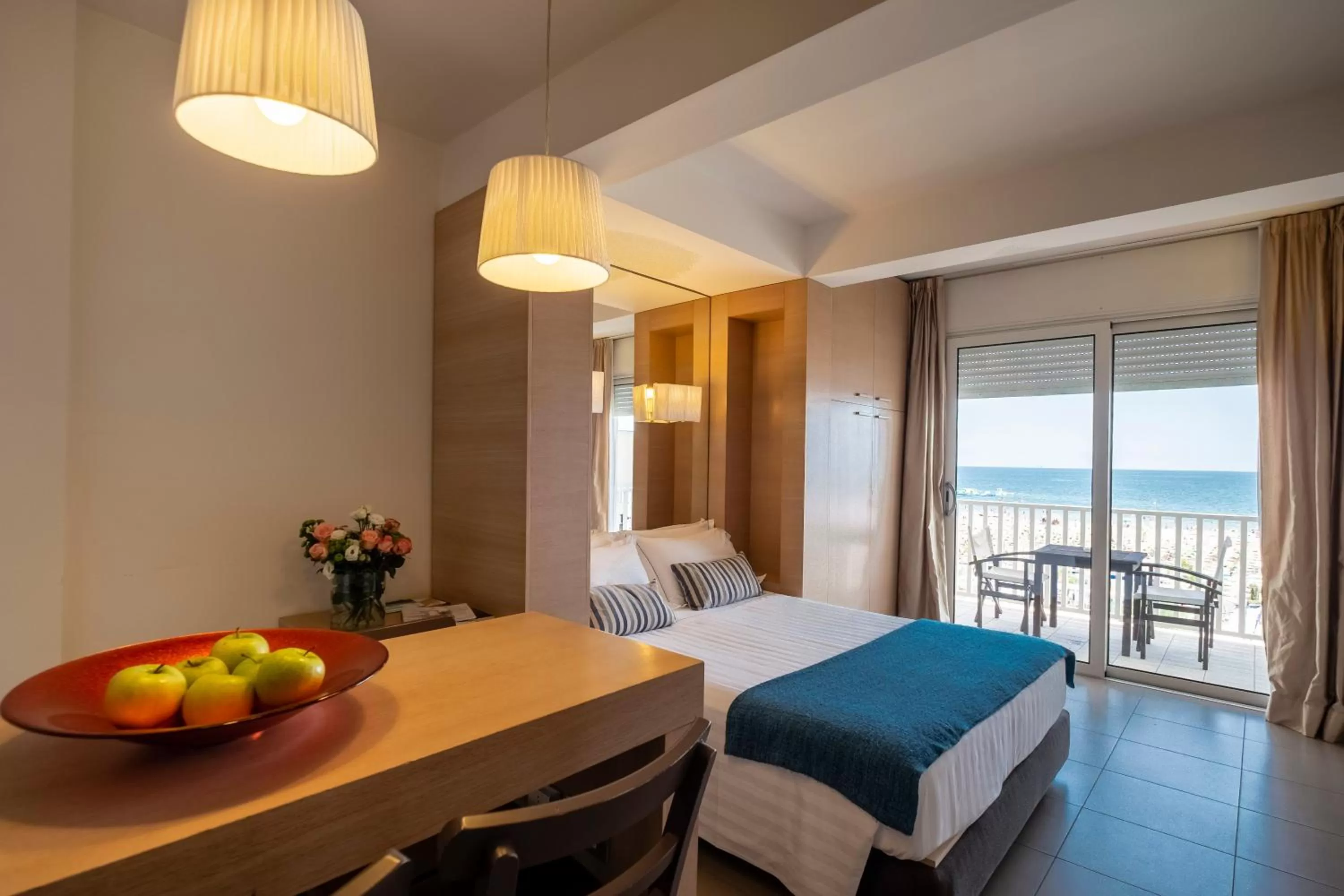 Superior Double Room with Sea View in Le Rose Spa Hotel