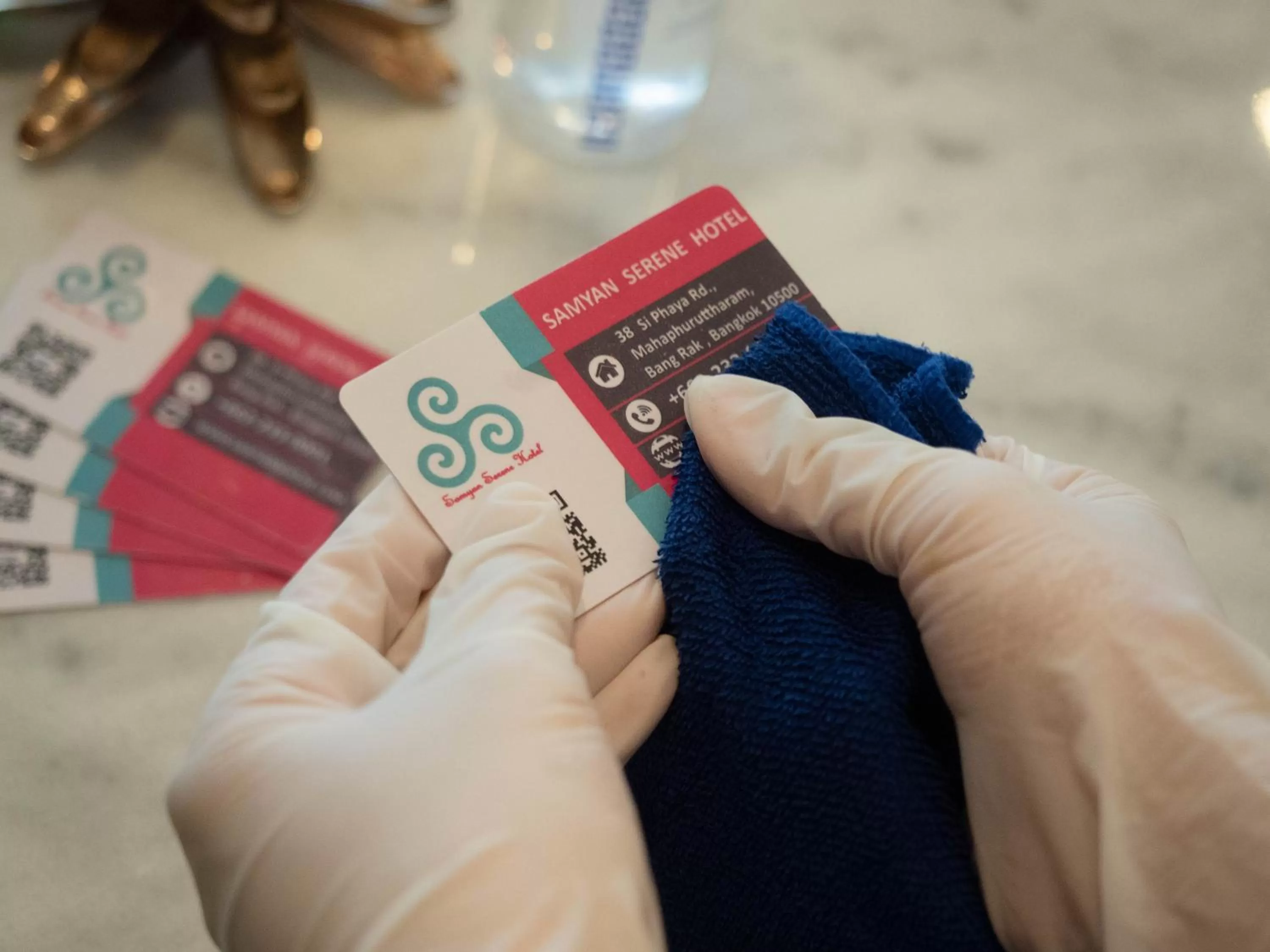 Property logo or sign in Samyan Serene Hotel