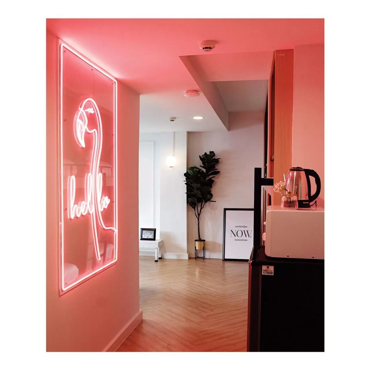 Photo of the whole room in Theme Boutique Hotel Bangkok