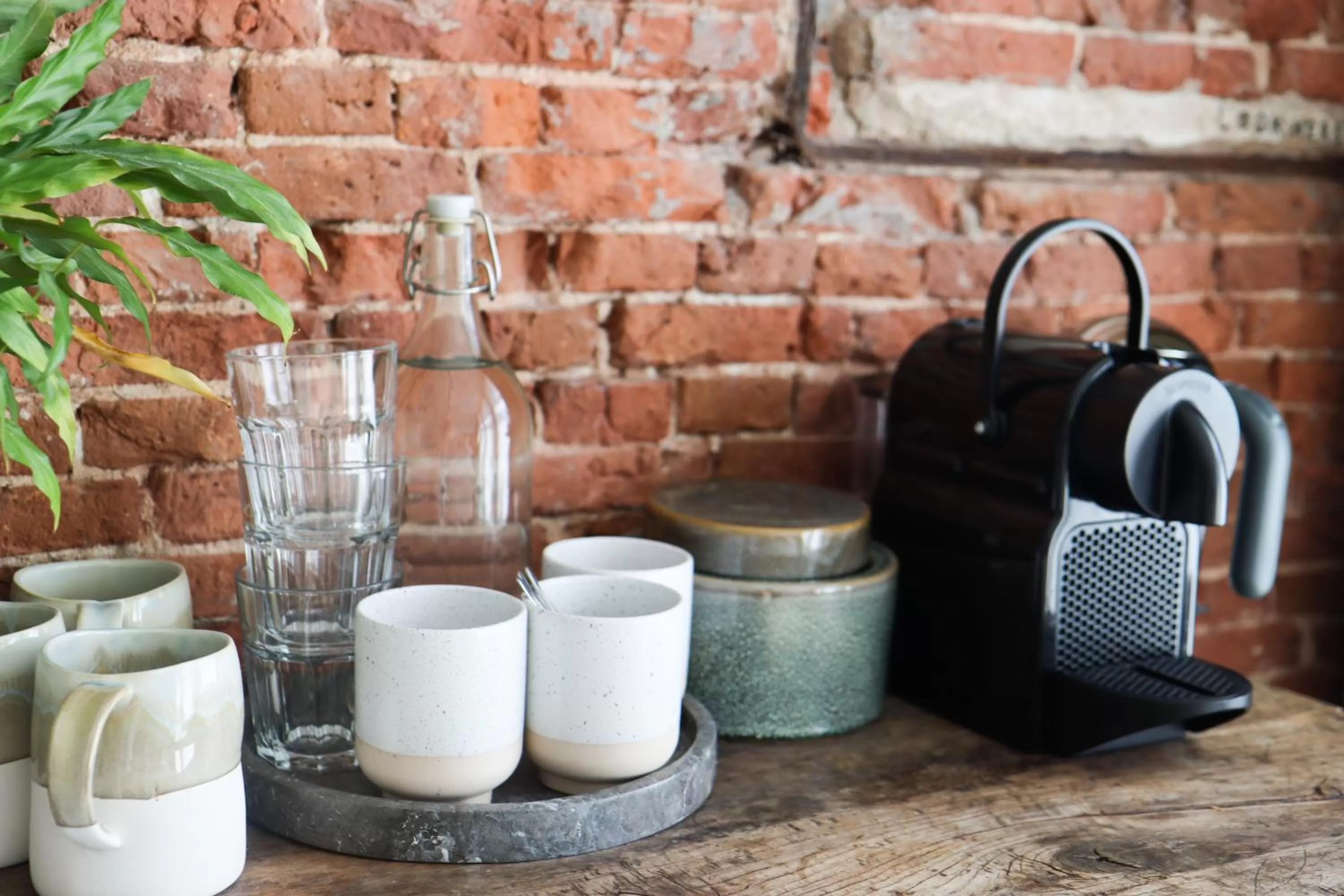 Coffee/tea facilities in Hotel Dwars
