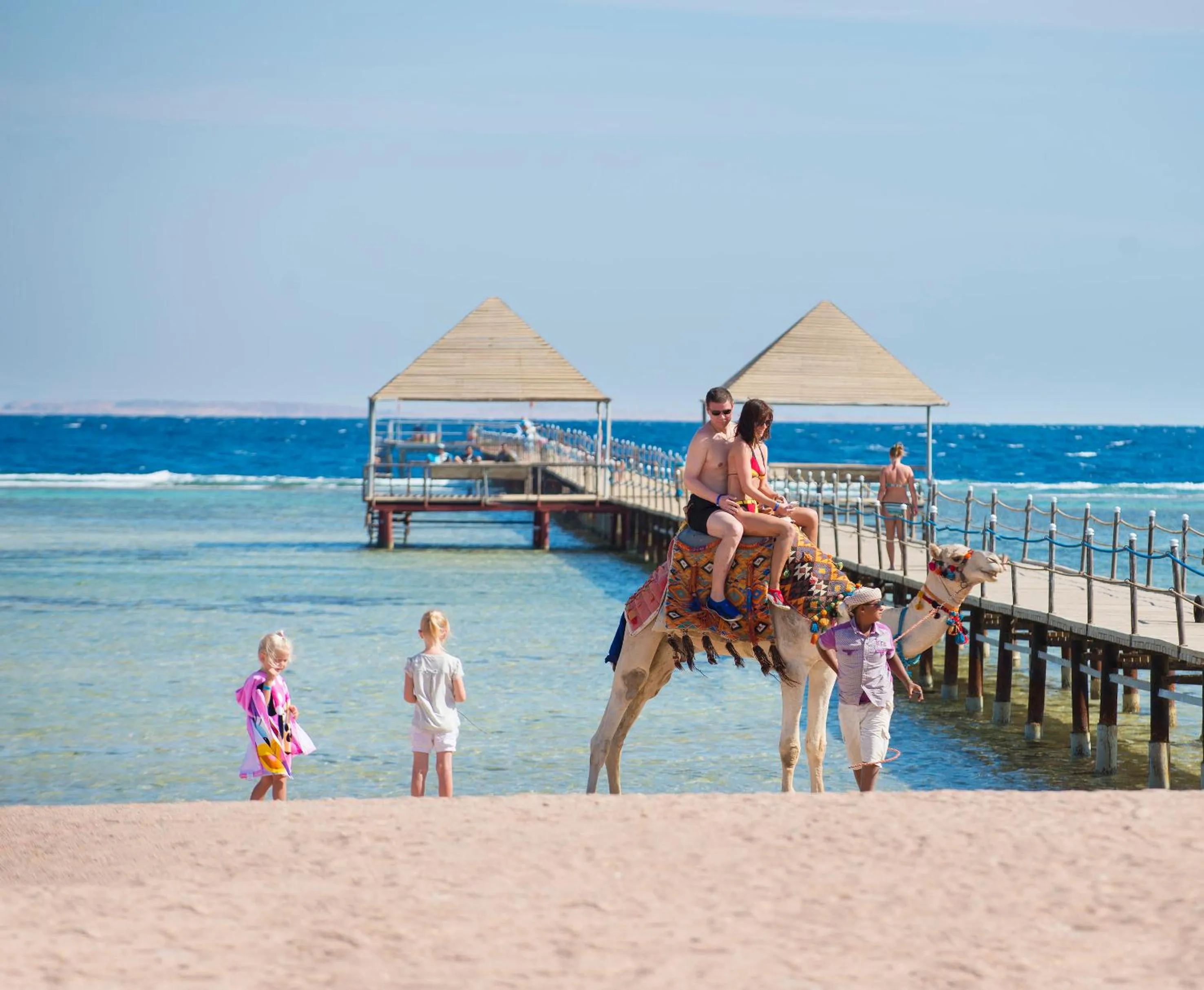 Beach in Amwaj Oyoun Resort
