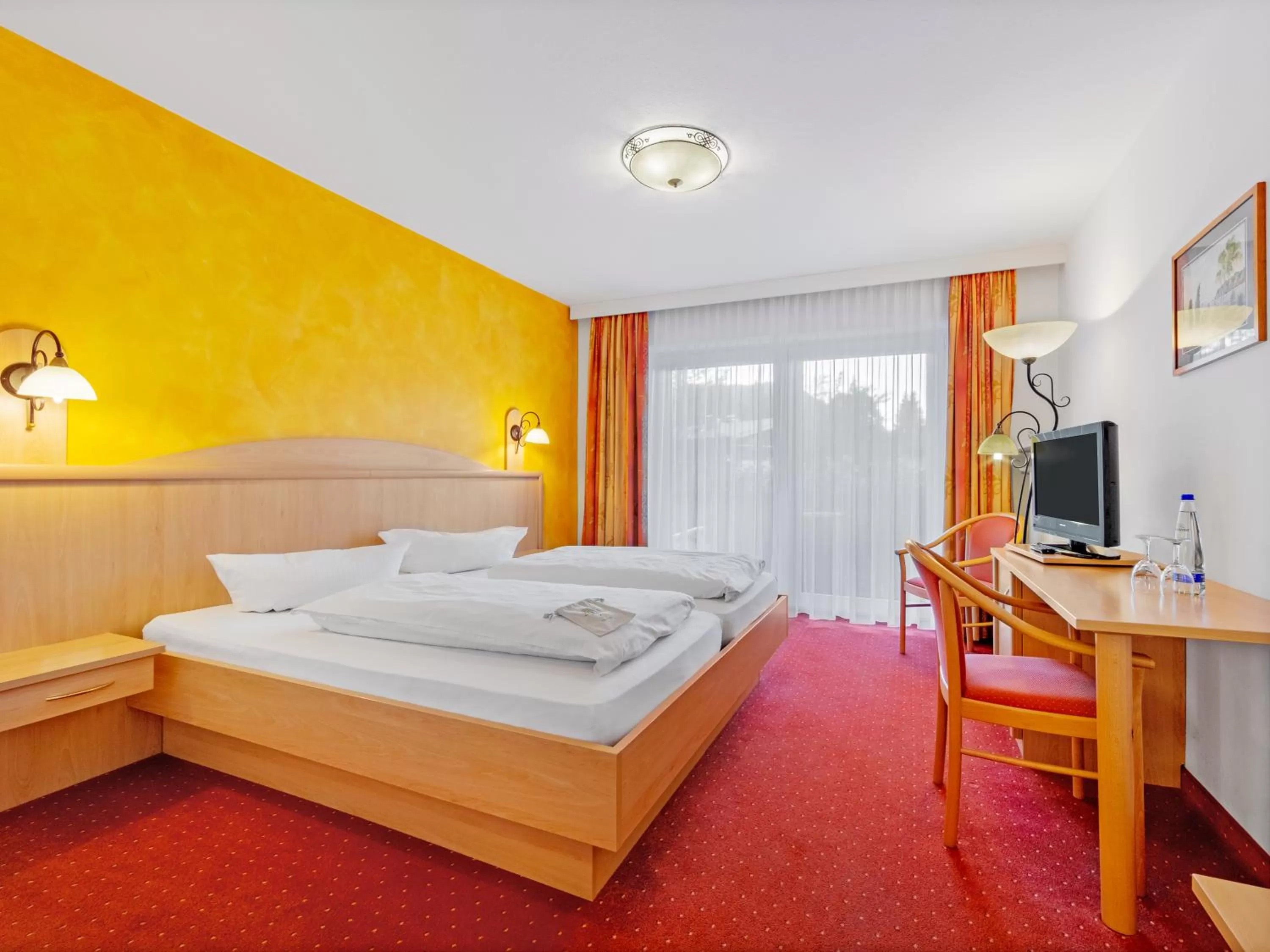Photo of the whole room, Bed in Landhotel Gabriele