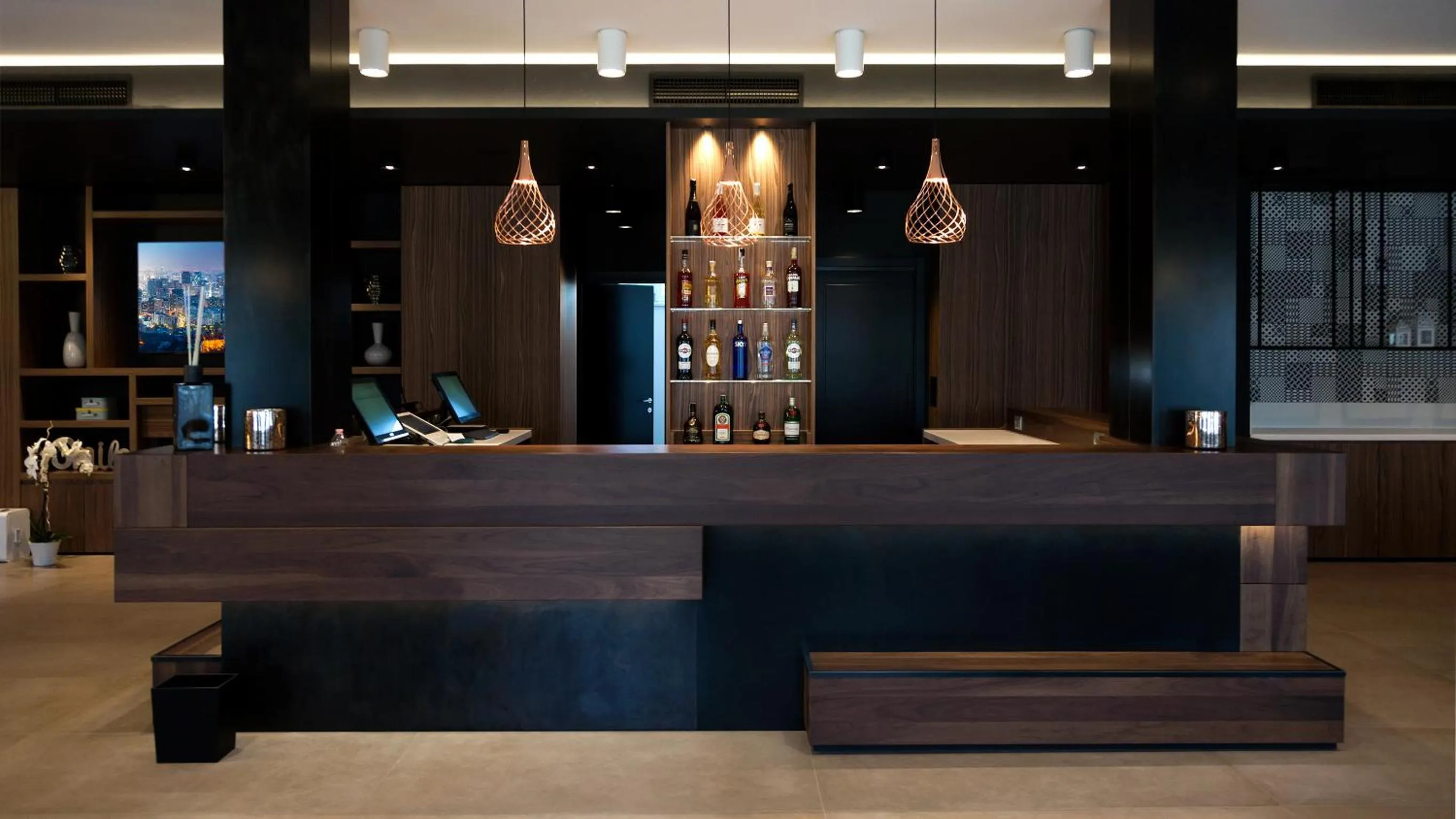 Lobby or reception in G Hotel Pescara